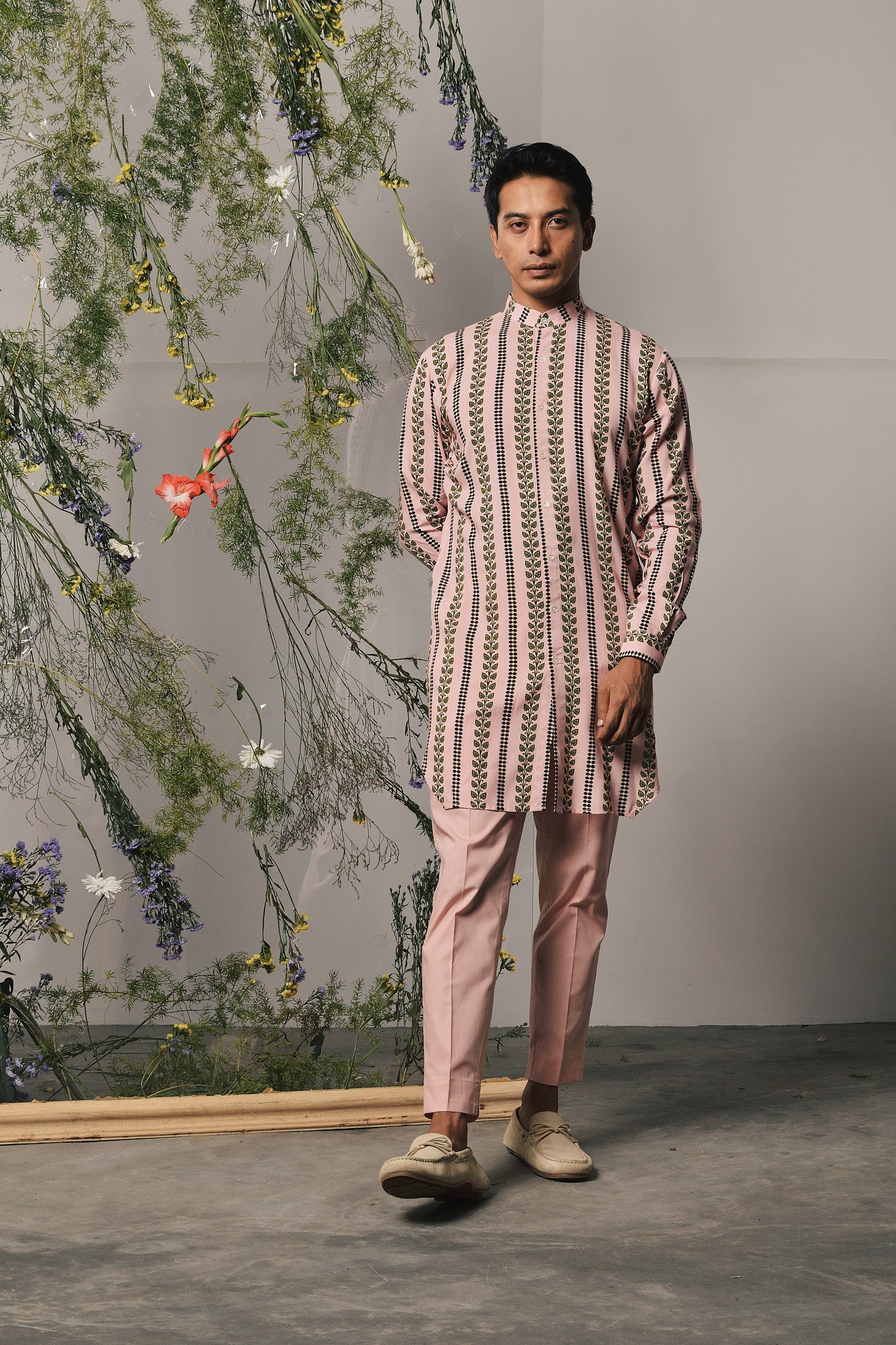 Rose Riga Kurta set