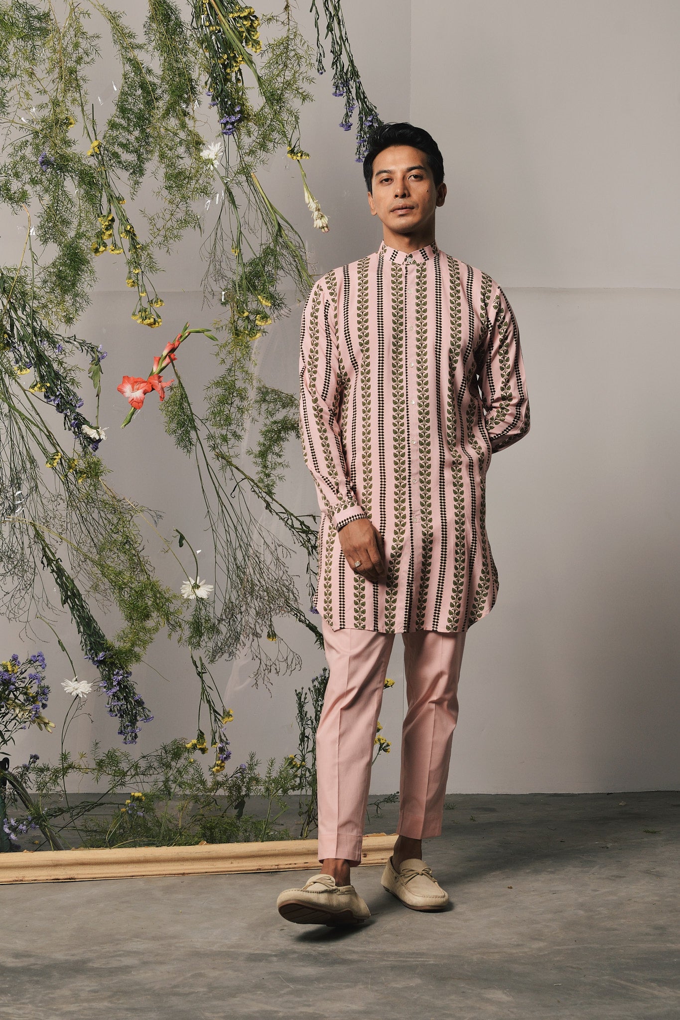 Rose Riga Kurta set