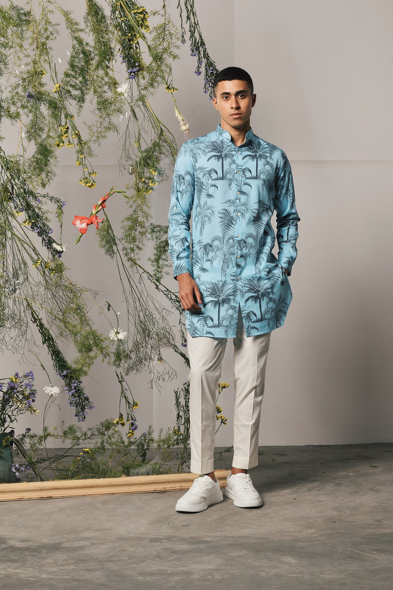 Blue Palermo Kurta Set