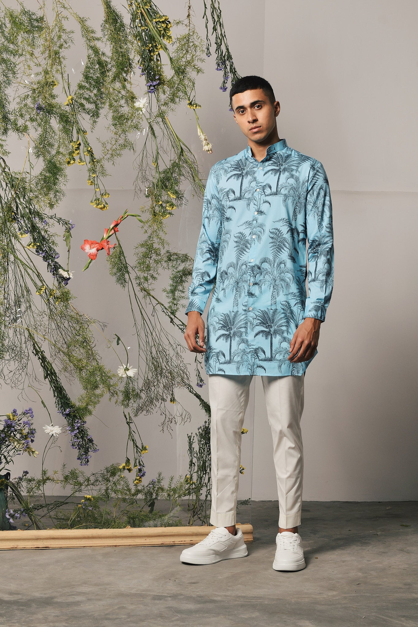 Blue Palermo Kurta Set