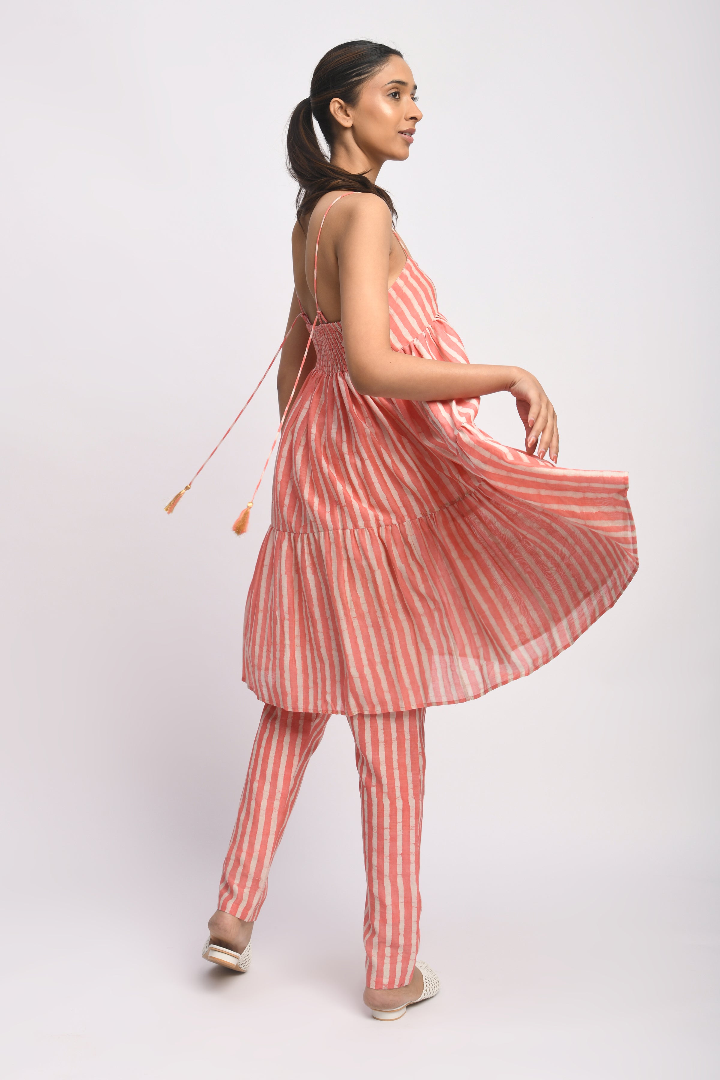Strappy Coral Set