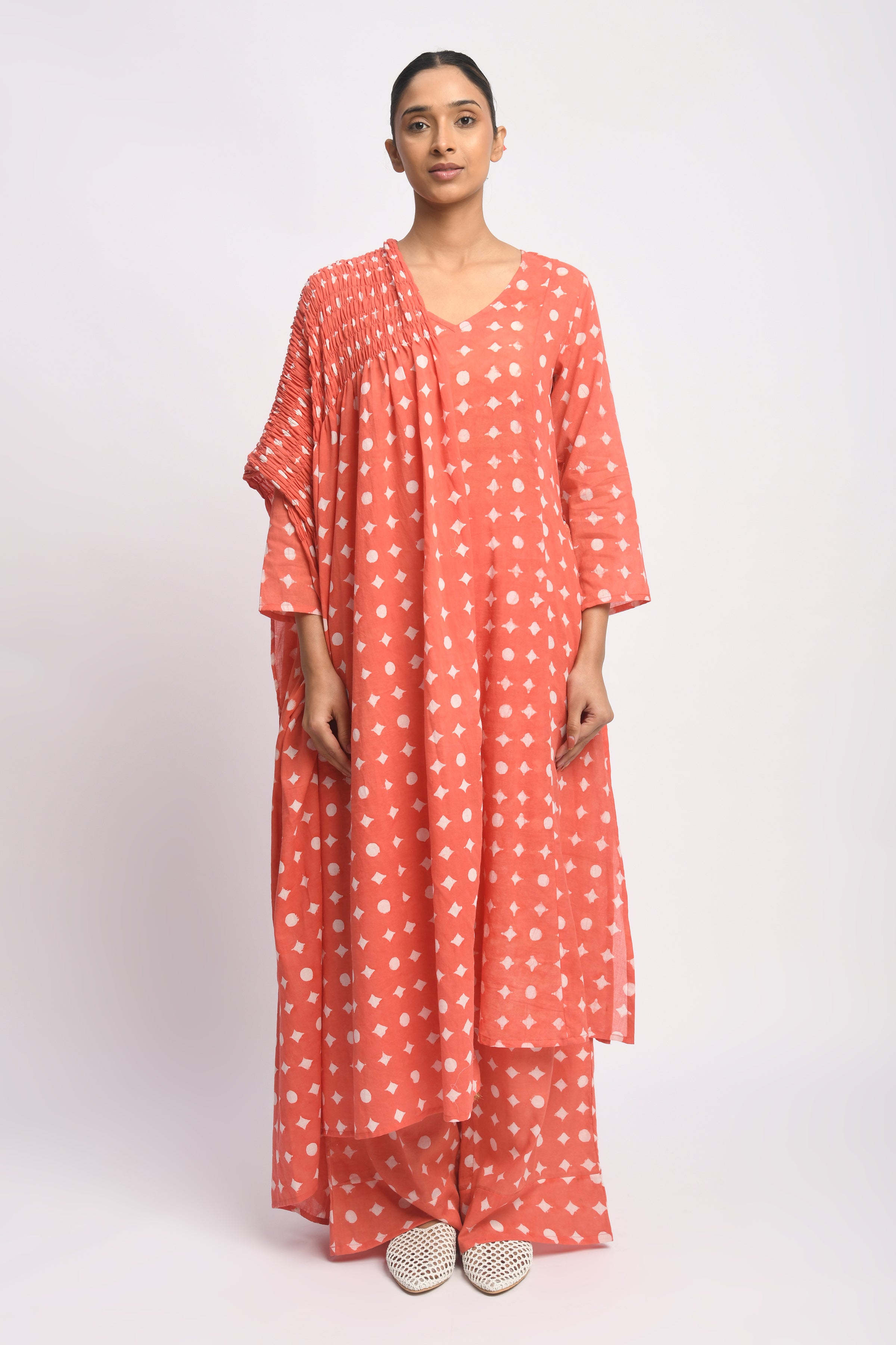 Coral Suit Set