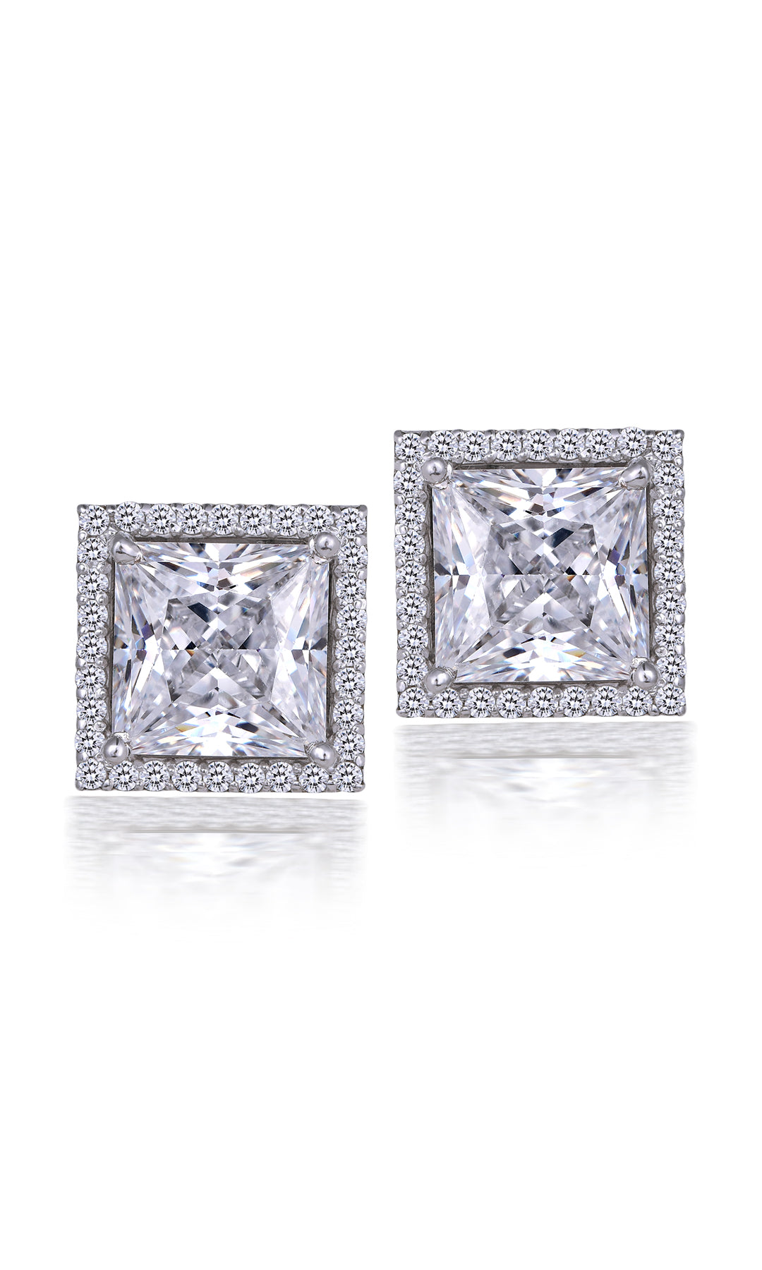 Ear Studs In Princess-shaped