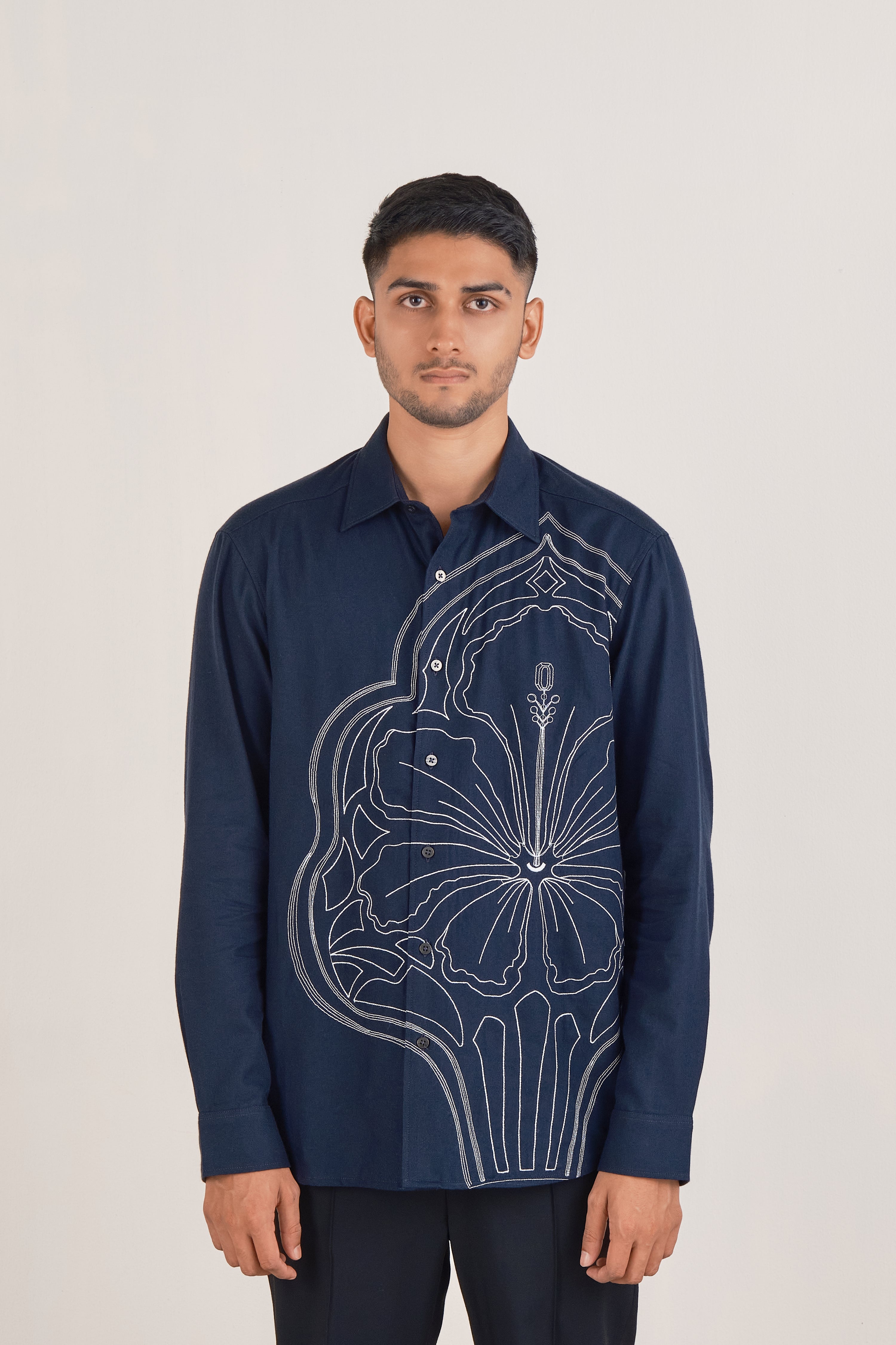 Geometric Bloom Shirt