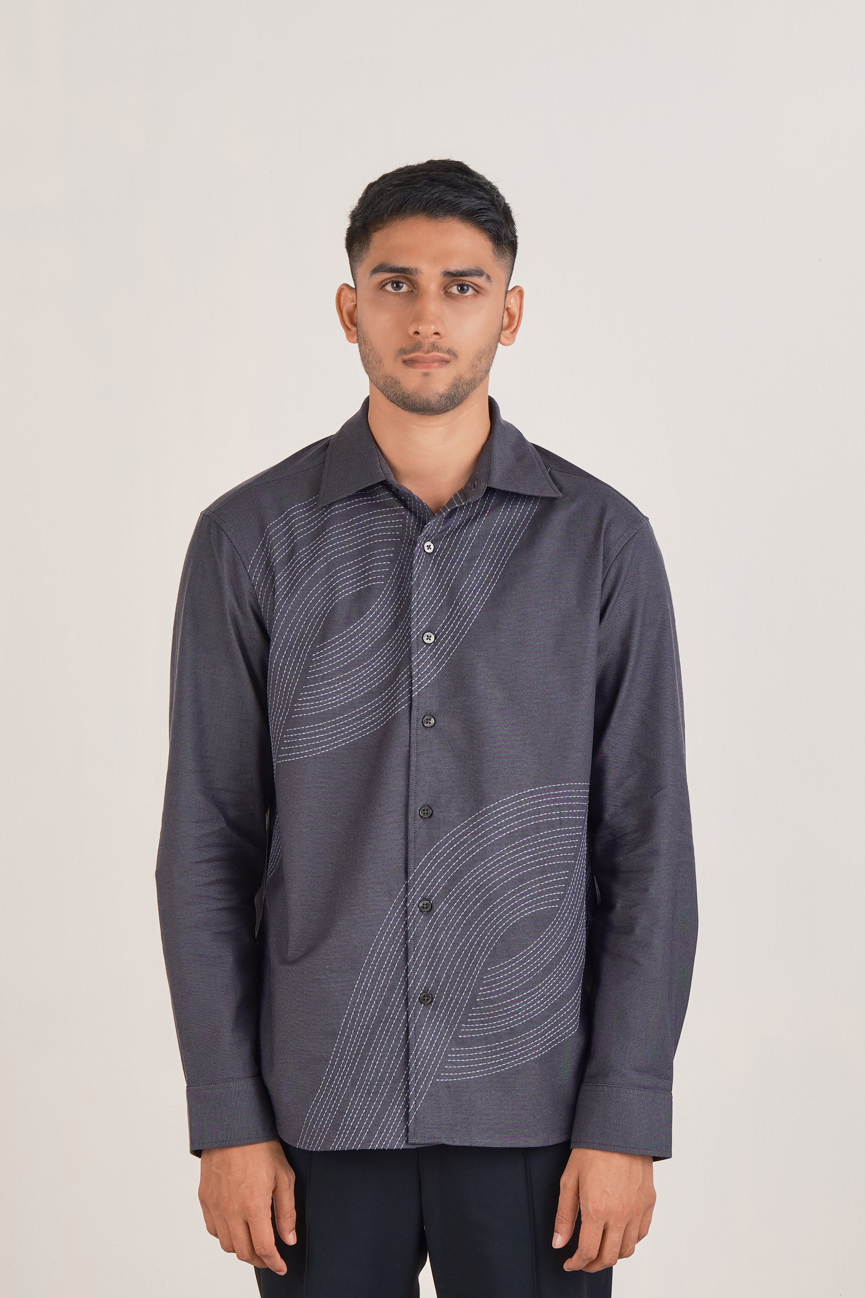 Deco Wave Oxford Shirt