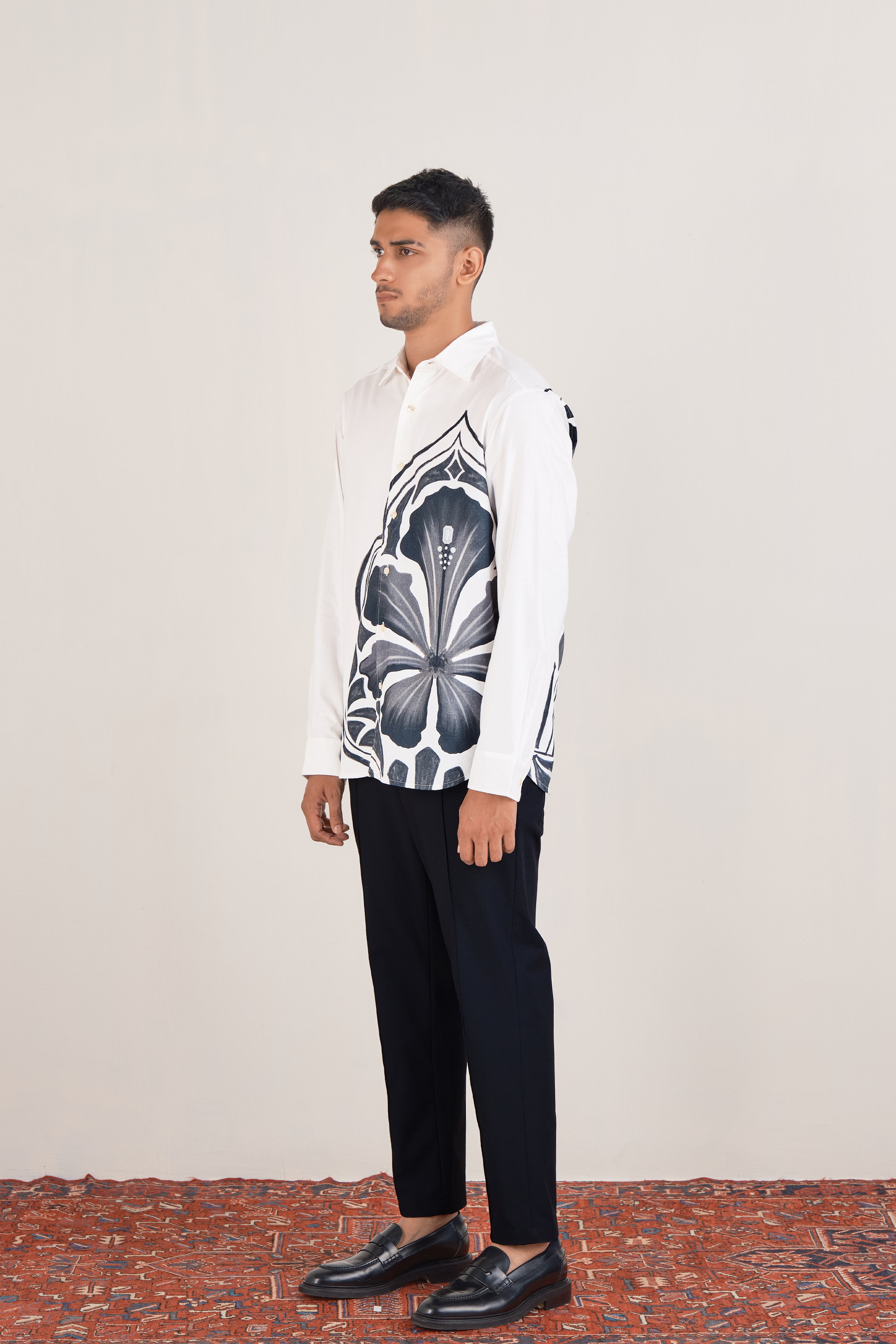 Geometric Bloom Shirt