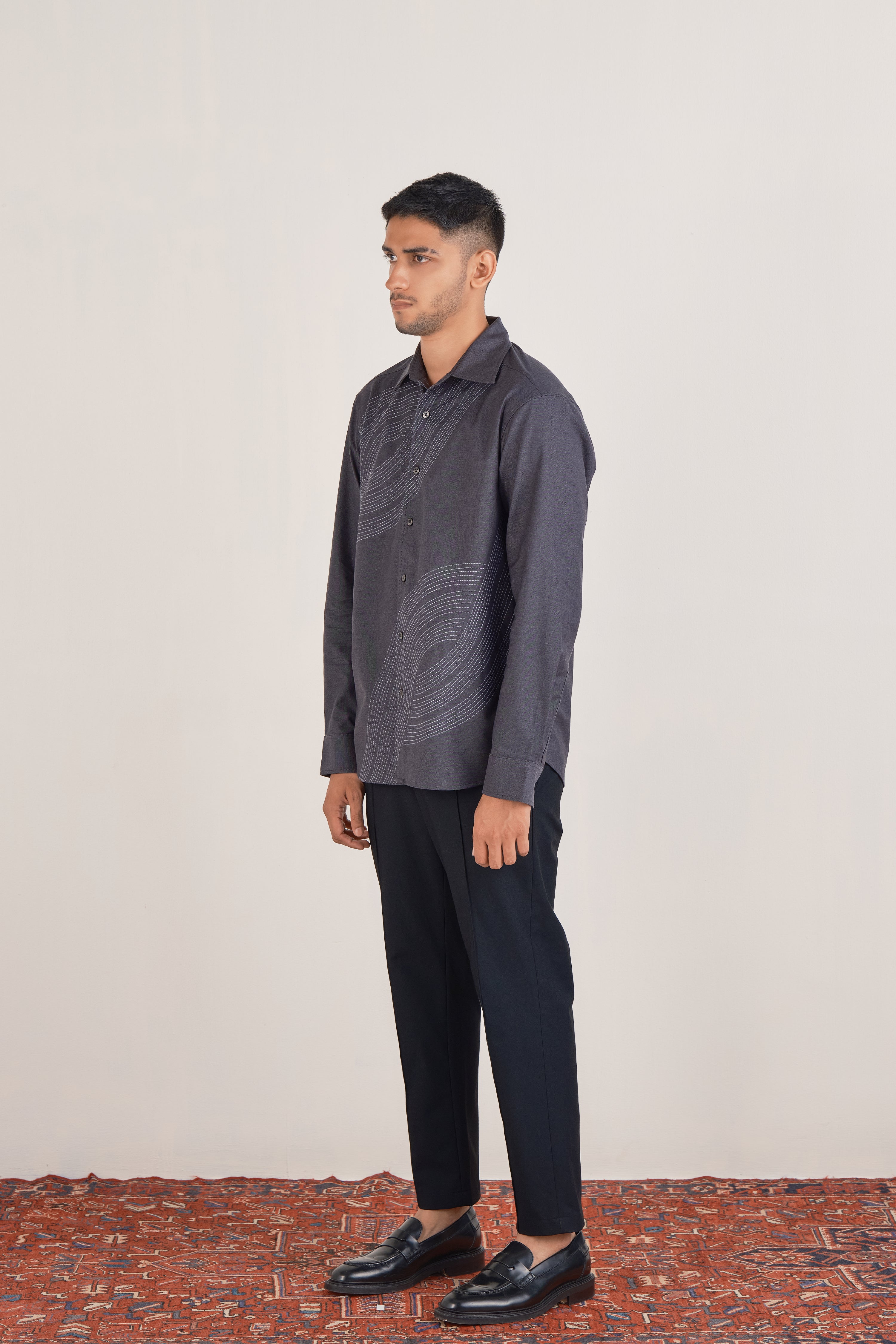 Deco Wave Oxford Shirt