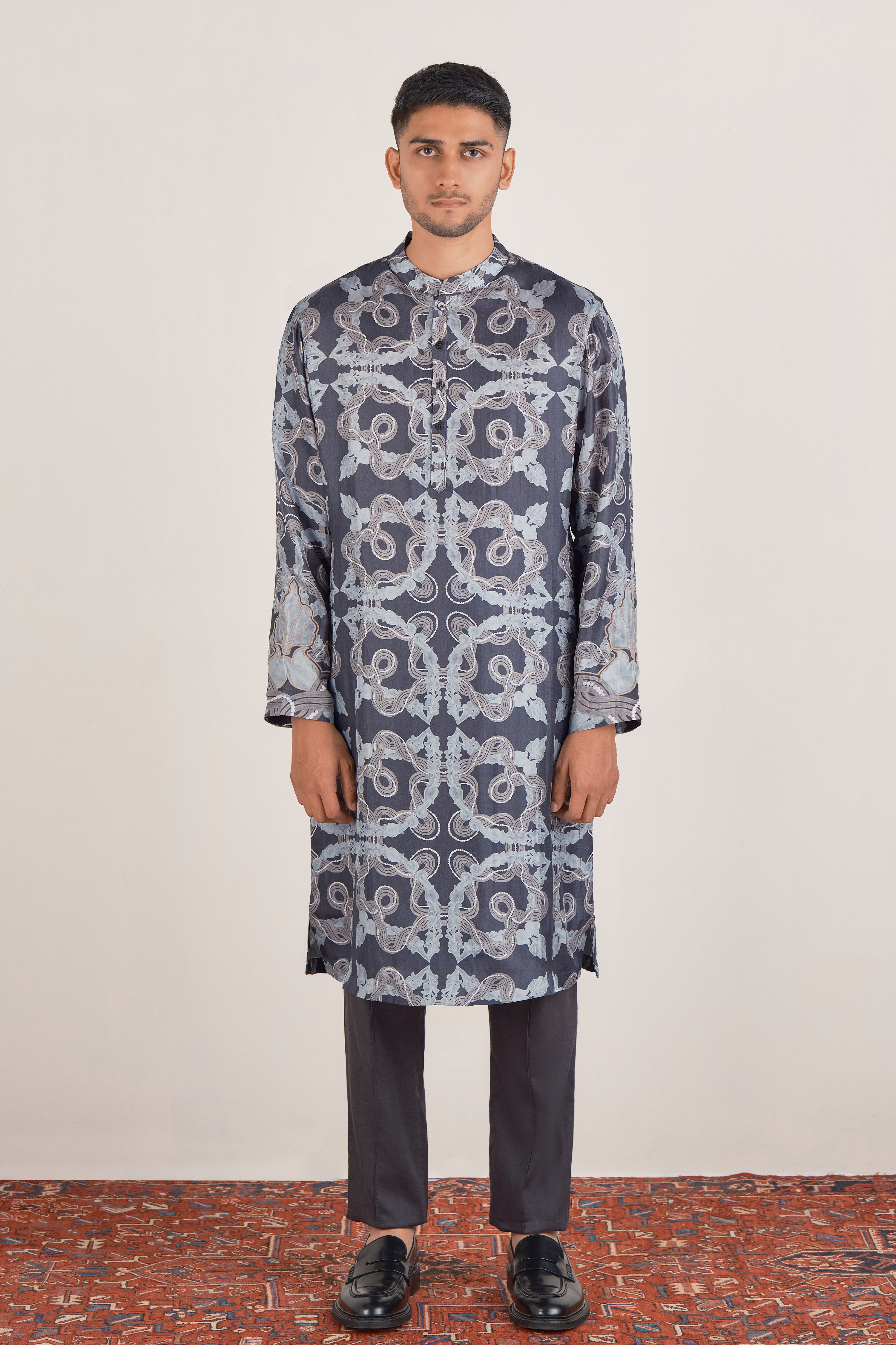 Deco Kolam Kurta Set