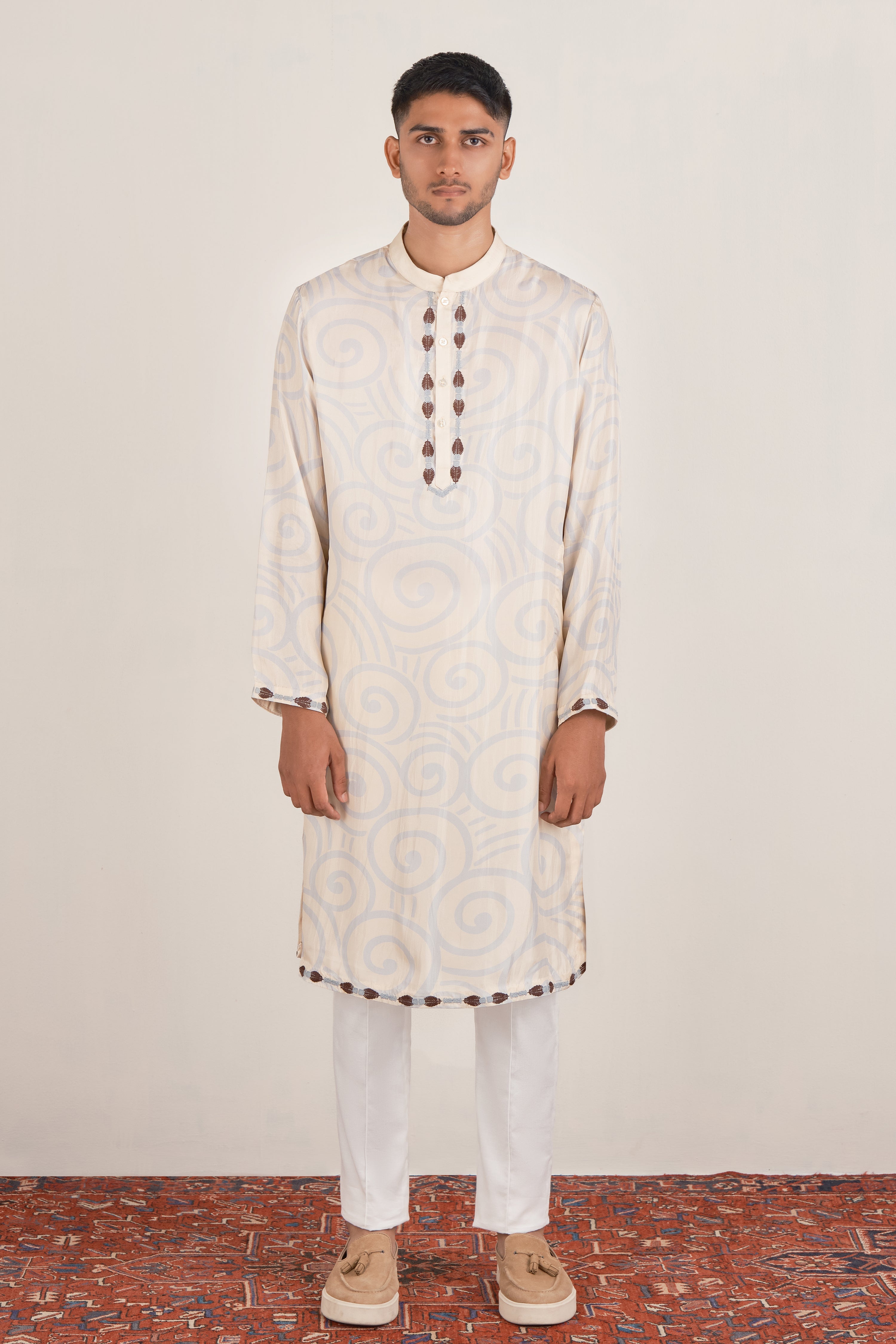 Decor Ballroom Silk Kurta