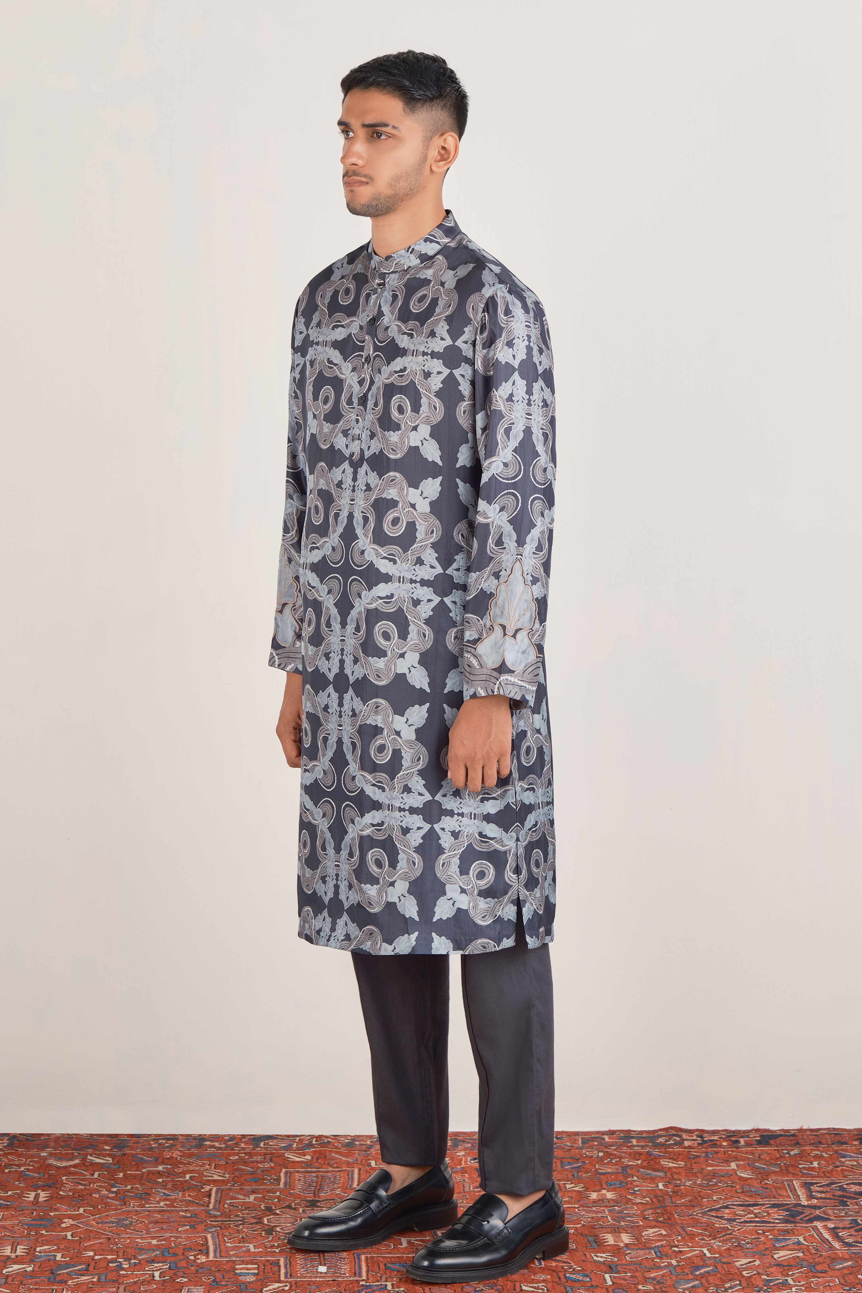 Deco Kolam Kurta Set