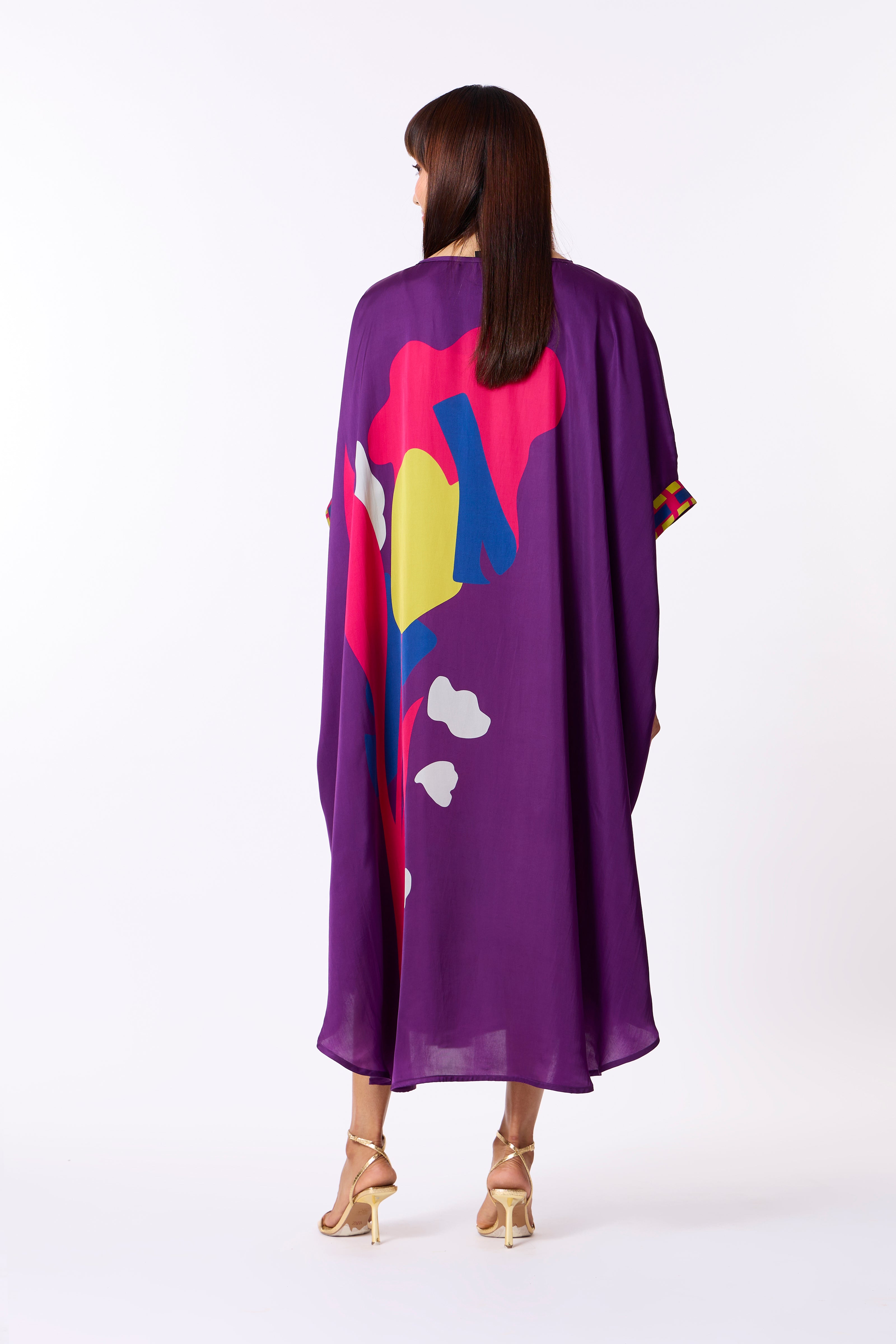 Flora Kaftan - Purple
