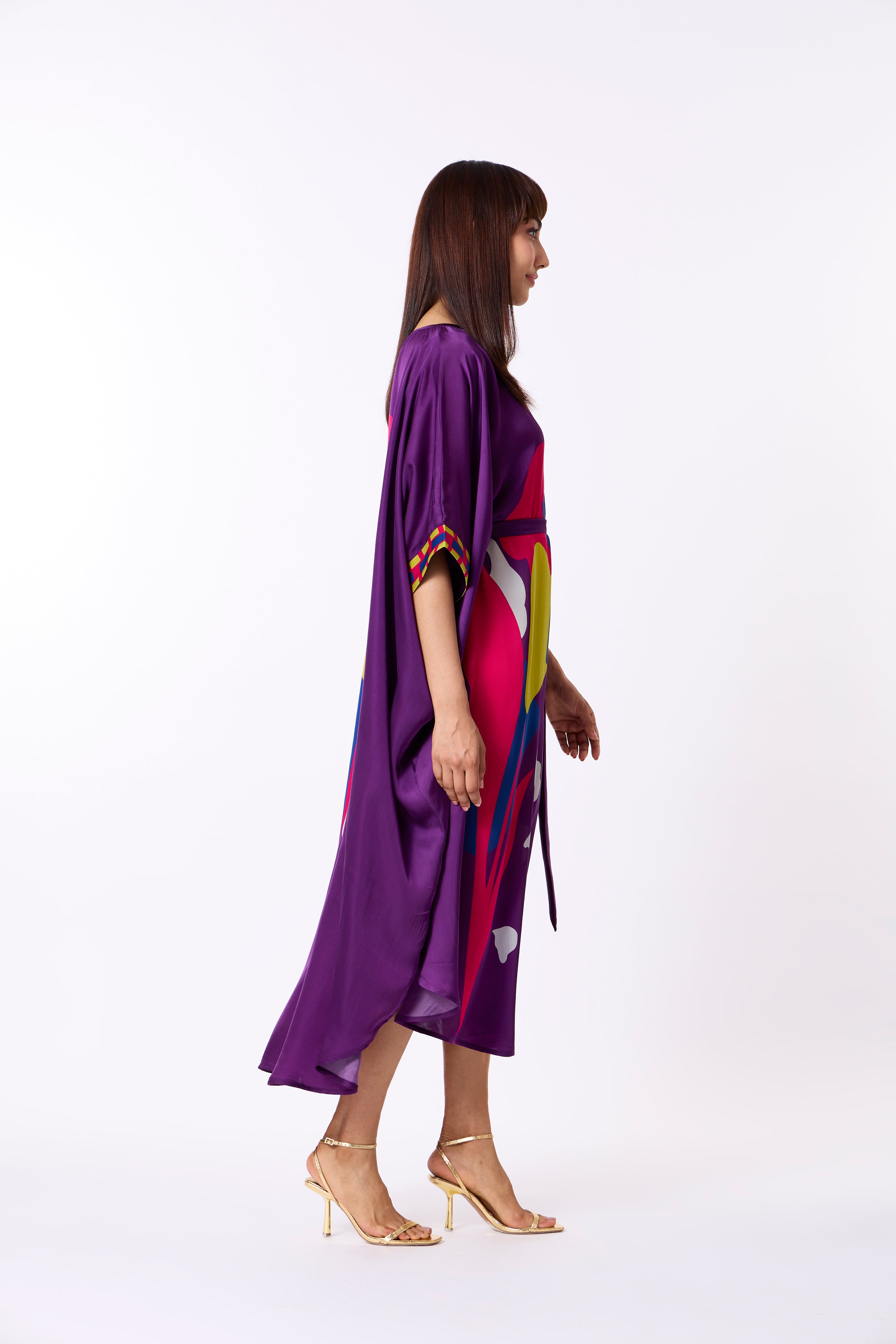 Flora Kaftan - Purple