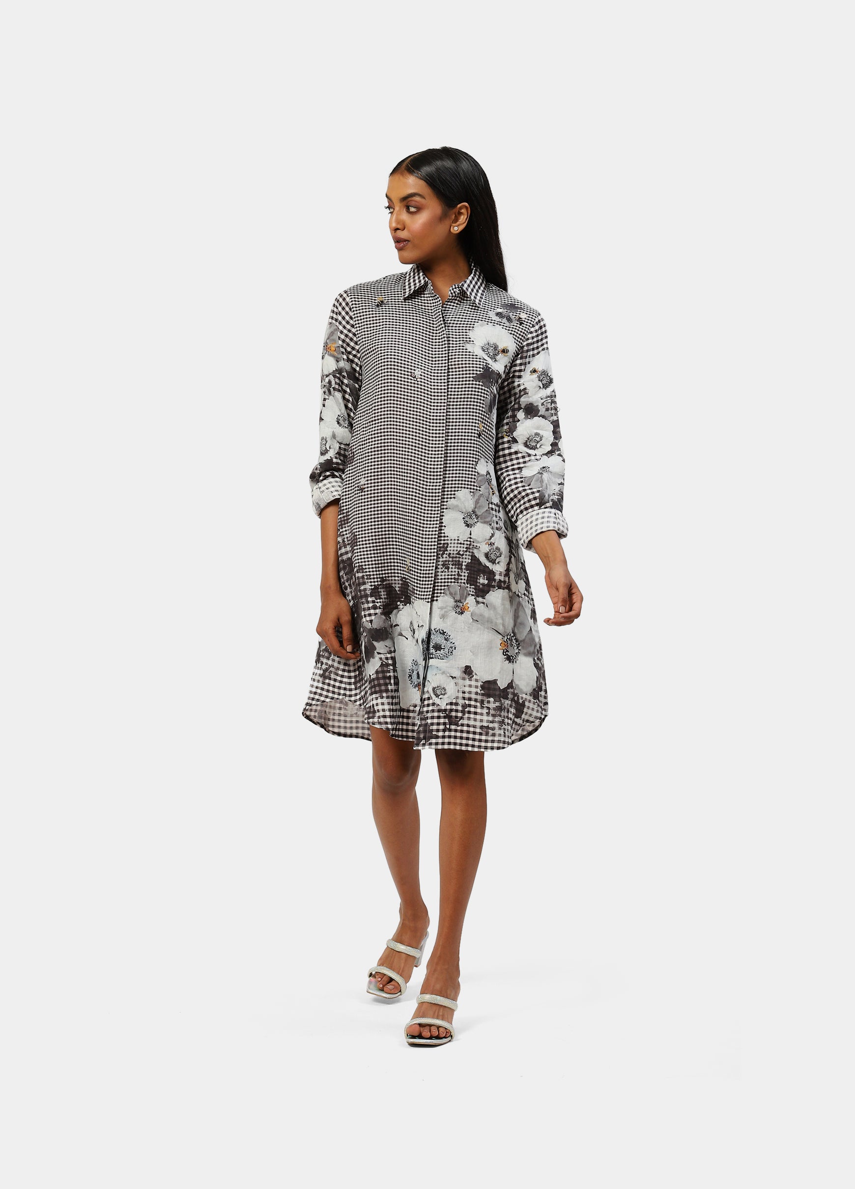 The Black Linen City Tunic