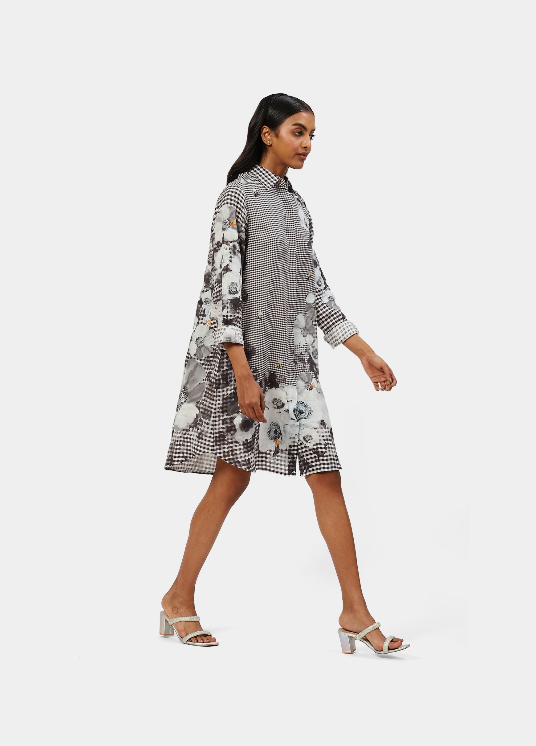 The Black Linen City Tunic