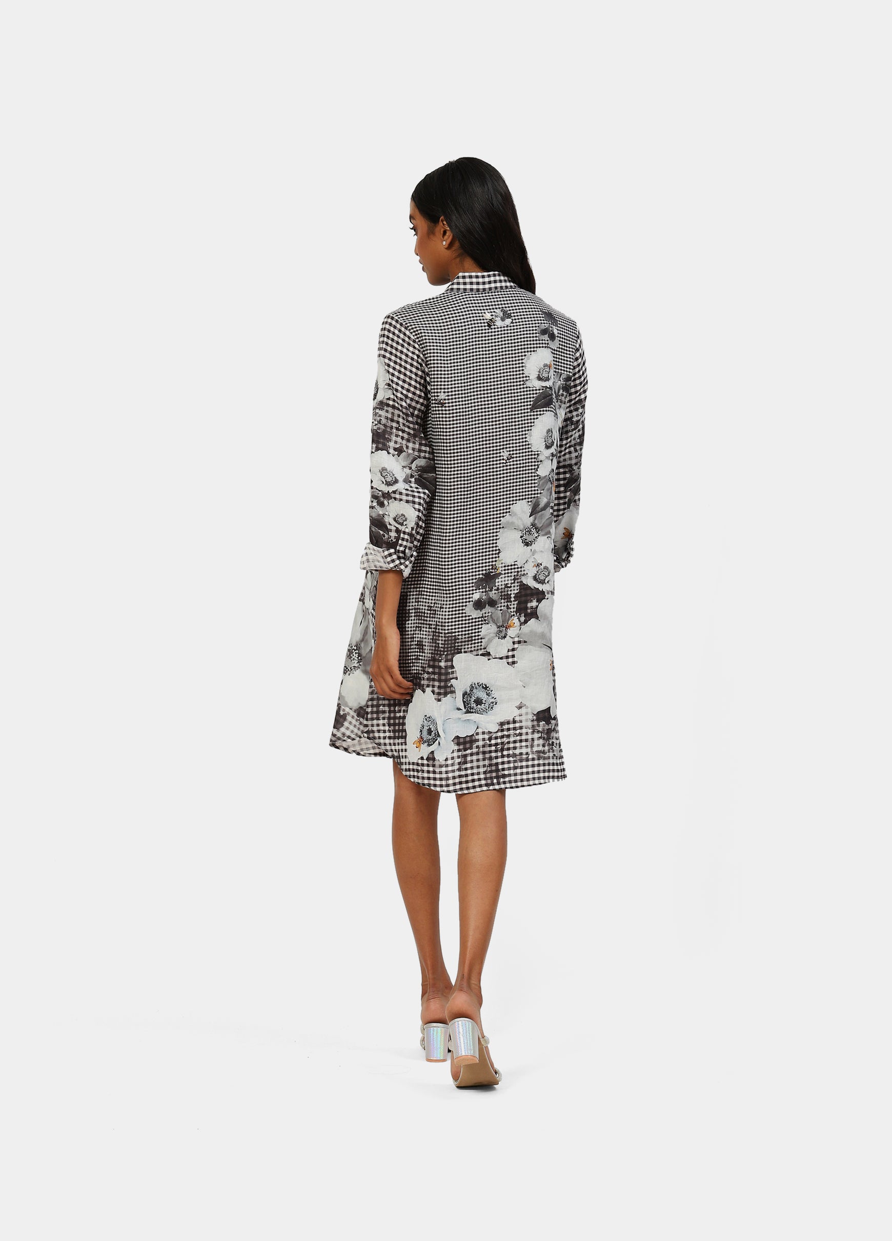 The Black Linen City Tunic