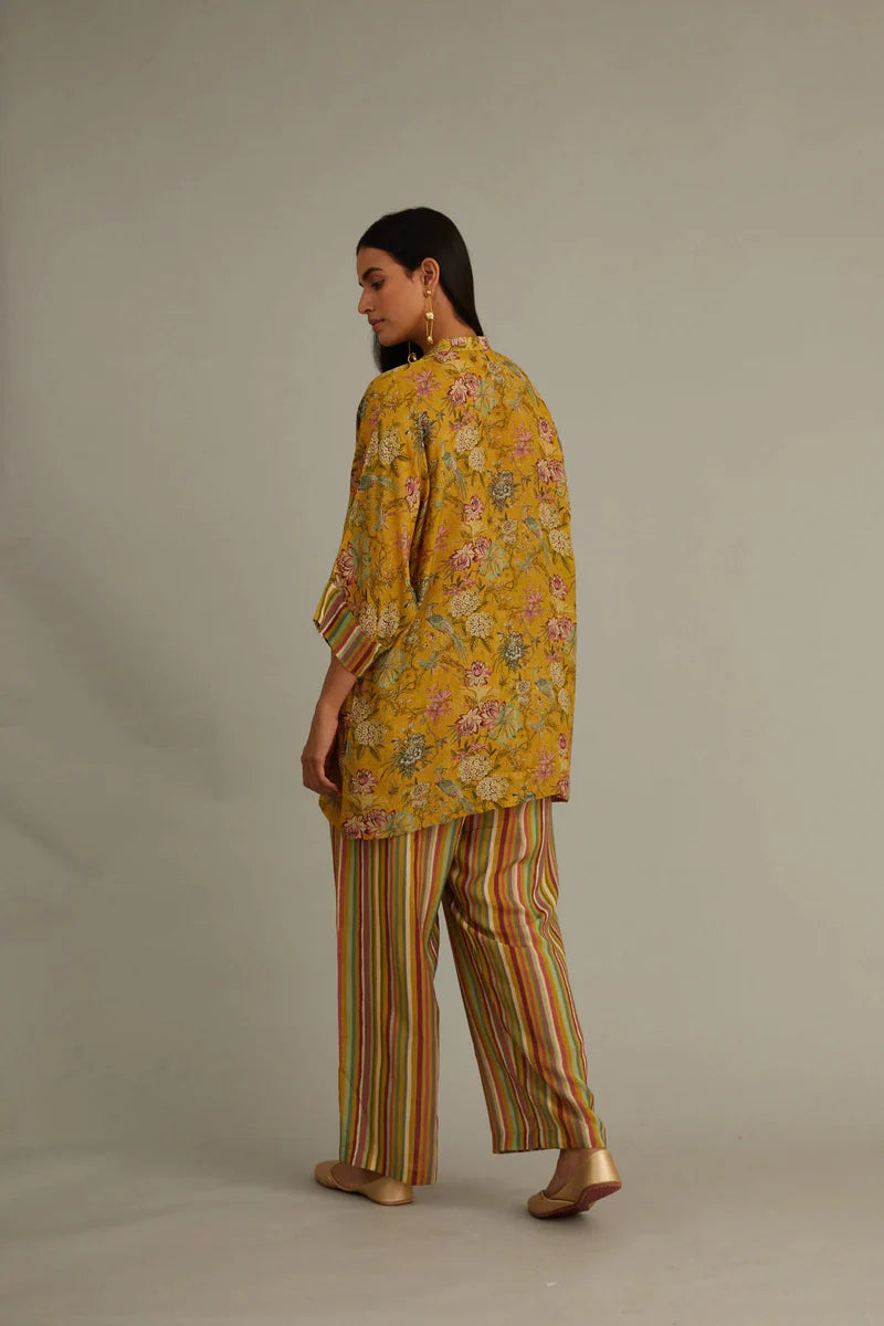 Coord Bird Print Set (2pc)