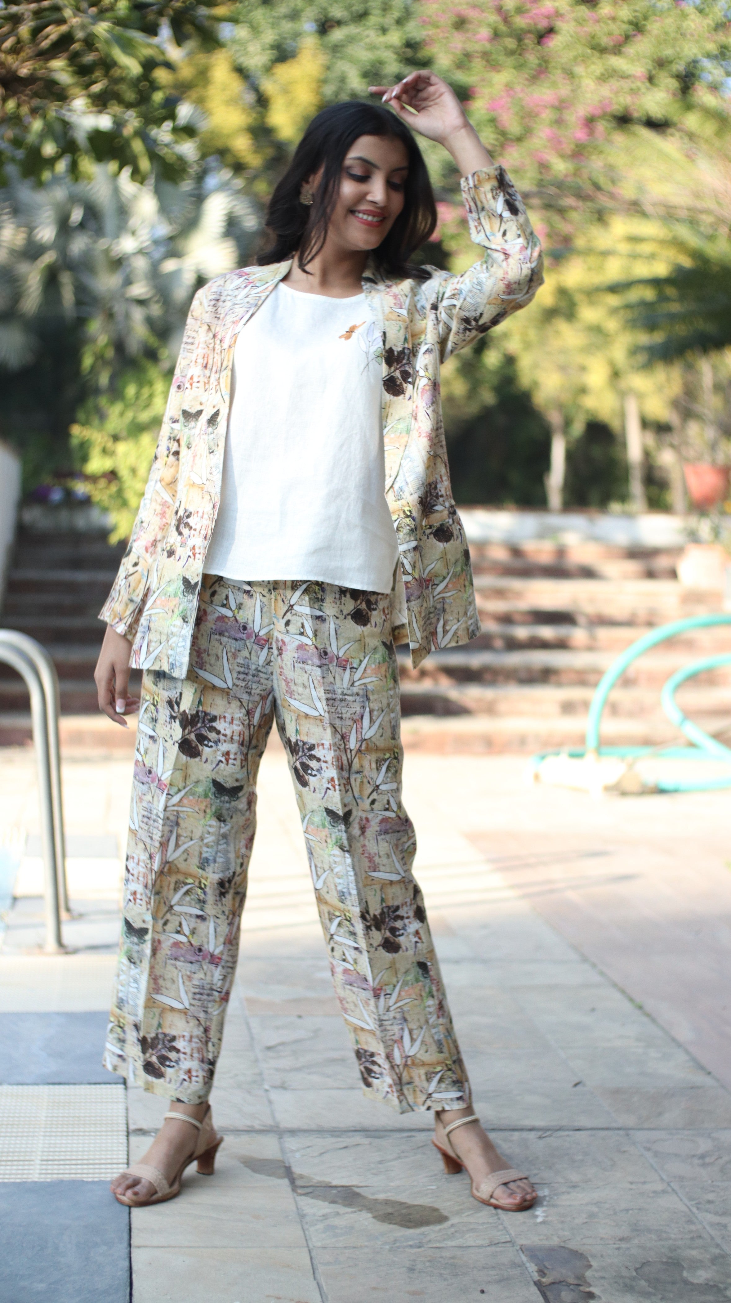 Ivory Embroidered Top
