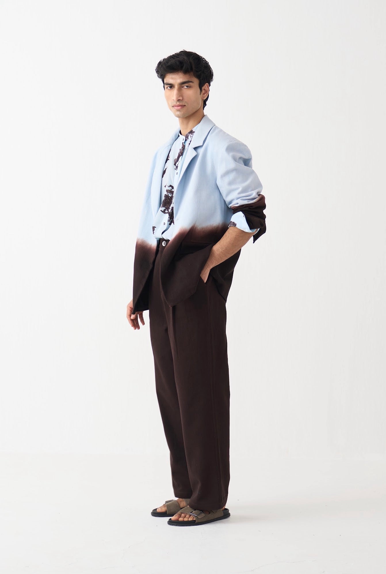 Dip Dye Blazer Co-ord (set Of 3)