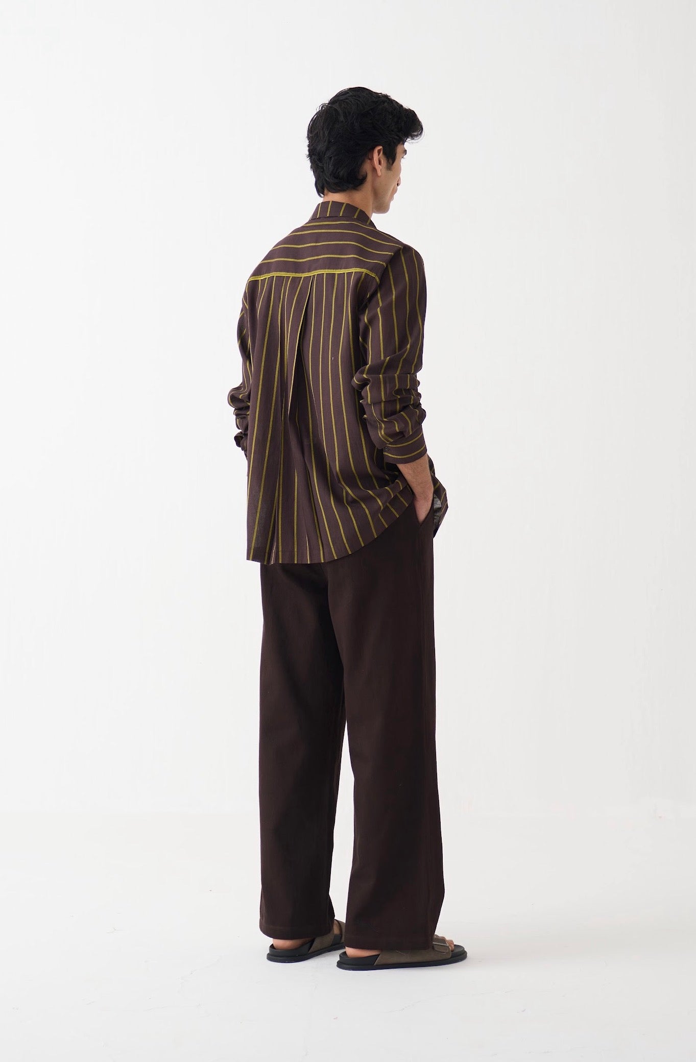 Circle Applique Patch Shirt Co-ord