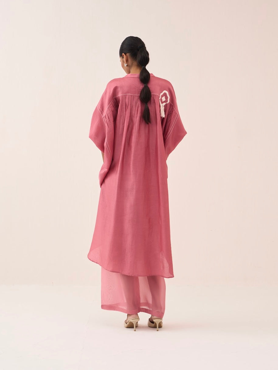 Fringe Bat Sleeve Shirt Co-ord (set Of 2)
