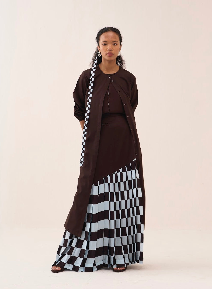 Back Yoke Jacket Co-ord (set Of 3)