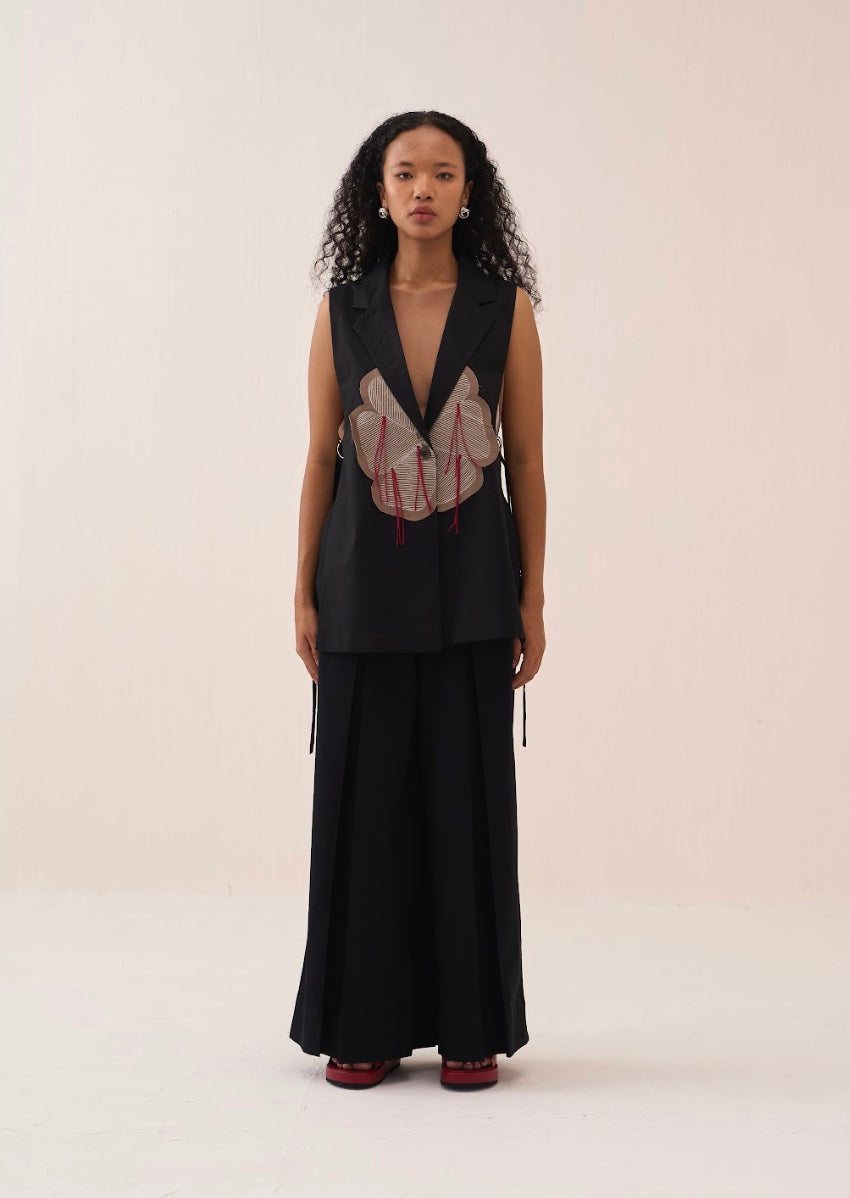 Floral Applique Waistcoat
co-ord