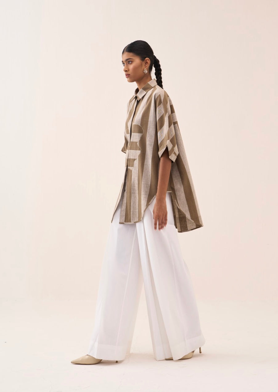 U-hem Shirt Co-ord (set Of 2)