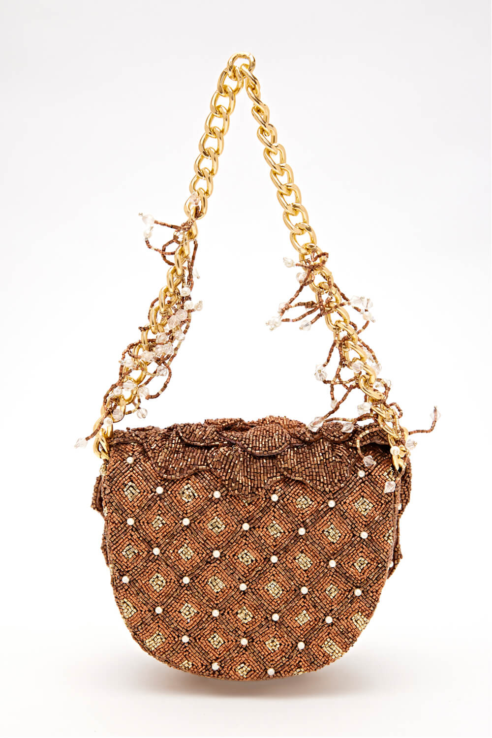 Coco Beaded Mini - Copper