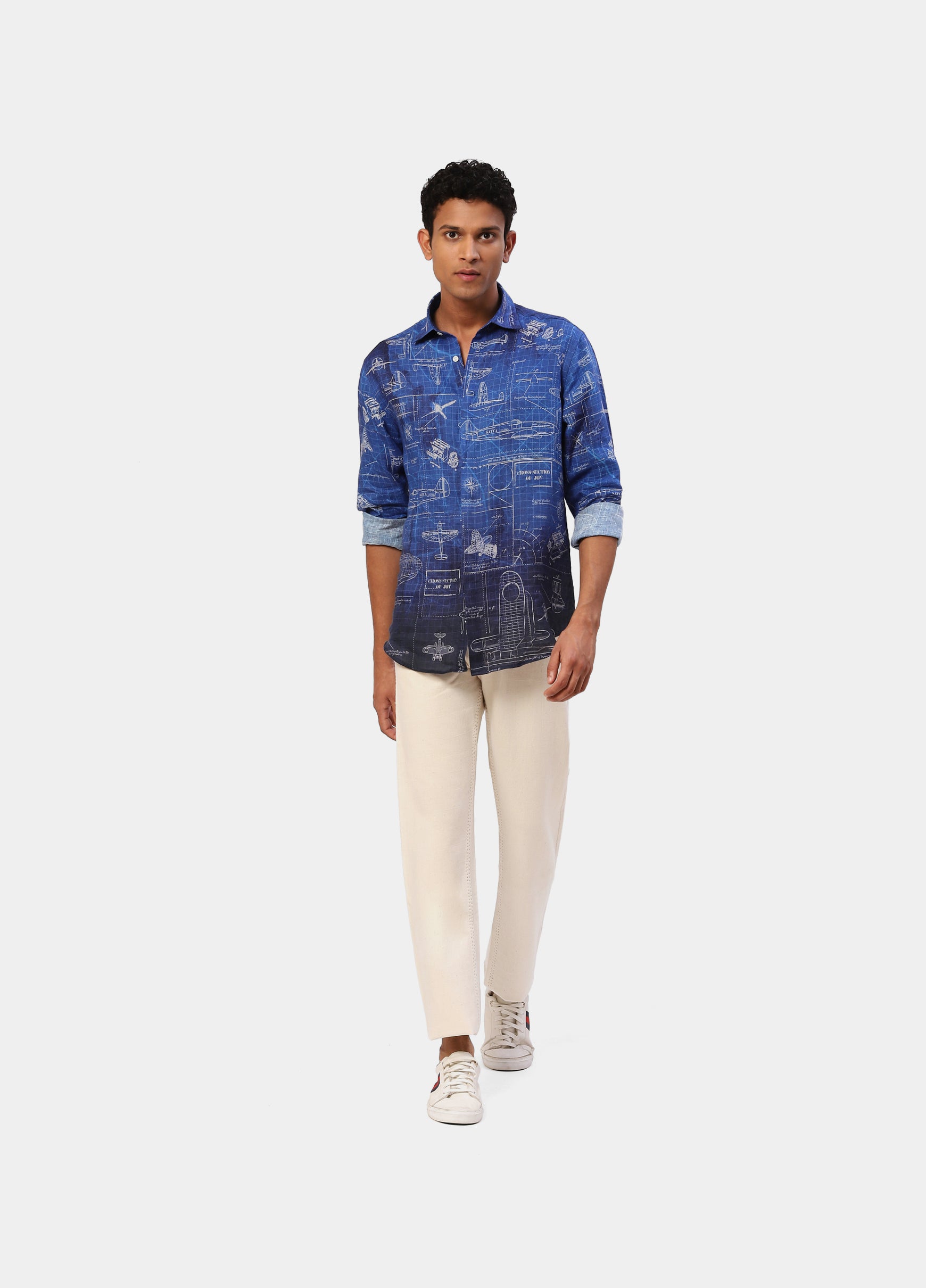 The Blue Linen Nice Guy Shirt