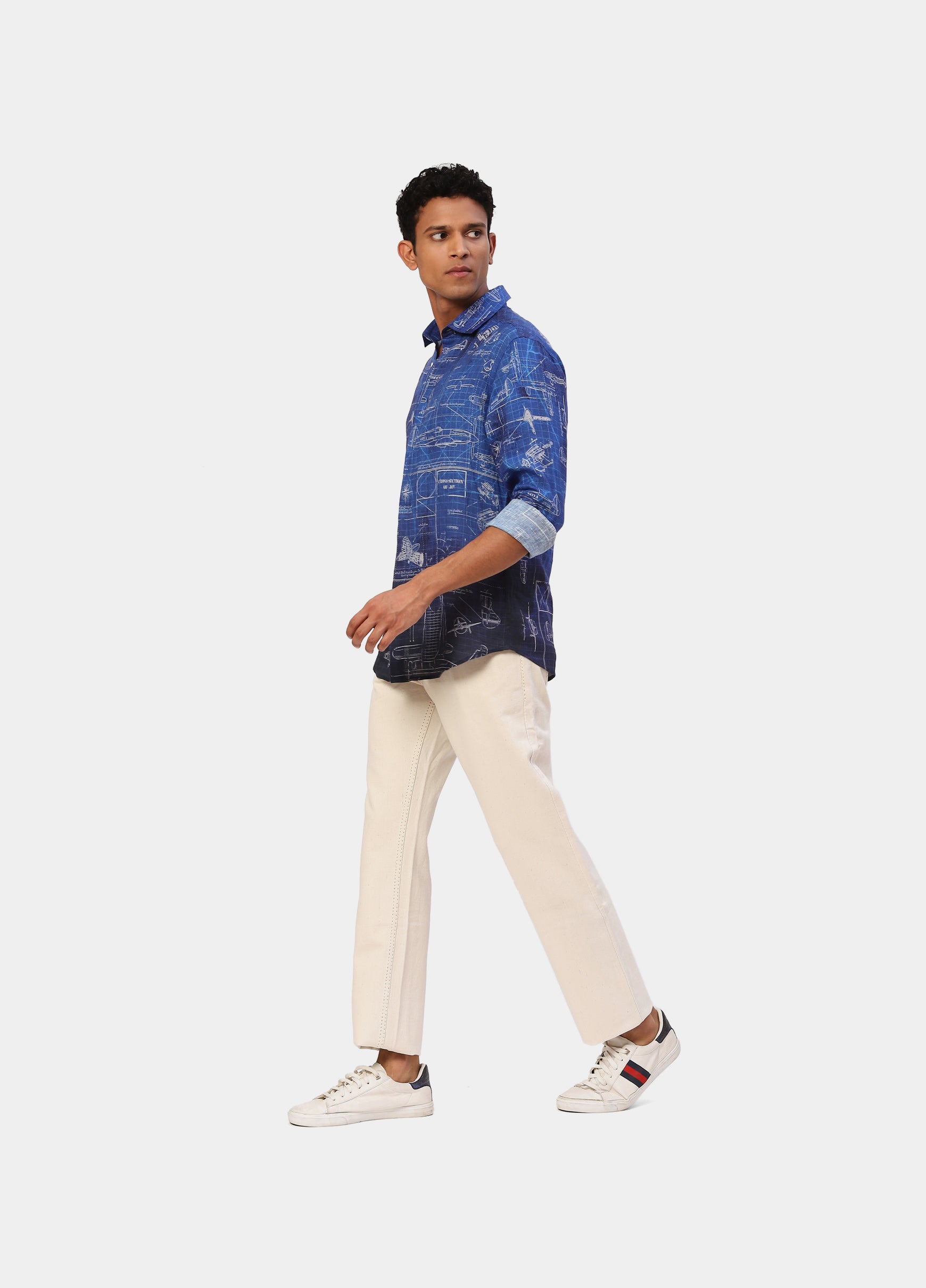 The Blue Linen Nice Guy Shirt