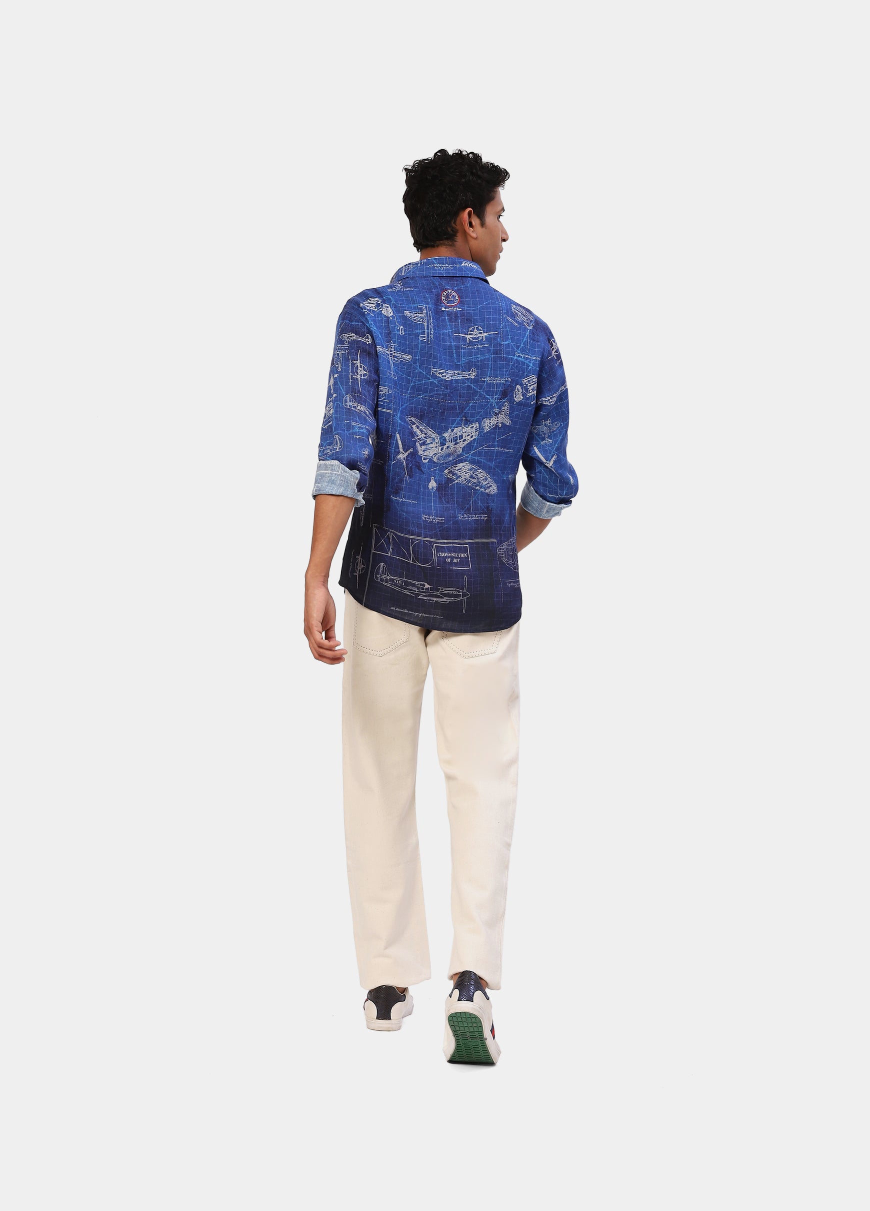 The Blue Linen Nice Guy Shirt