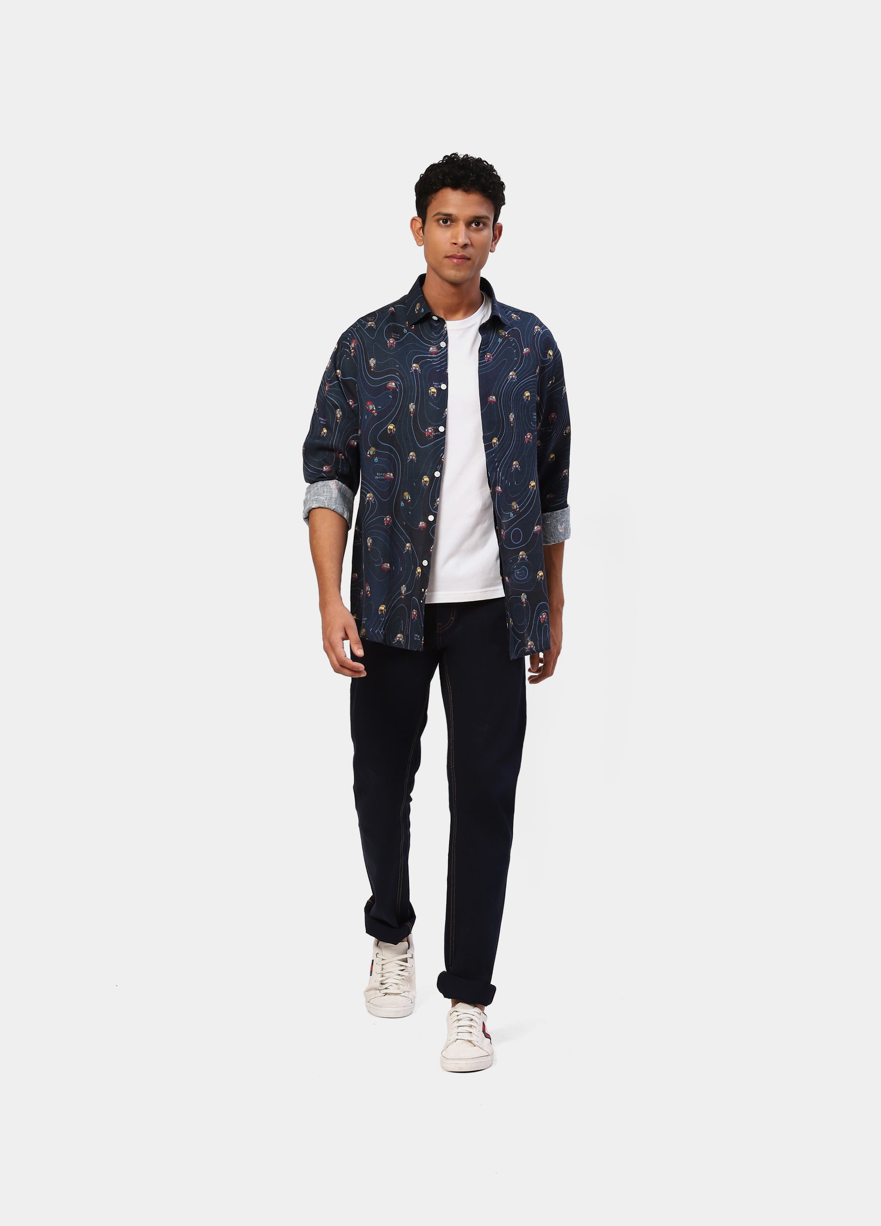 The Blue Linen Sunday Shirt