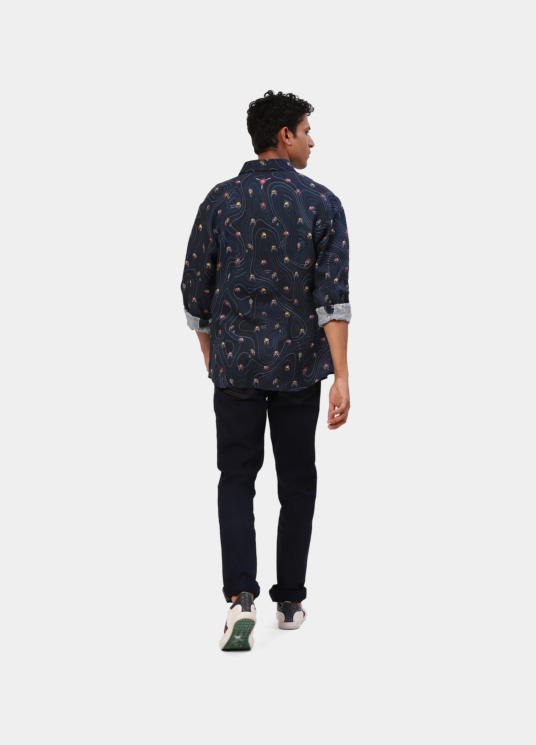 The Blue Linen Sunday Shirt