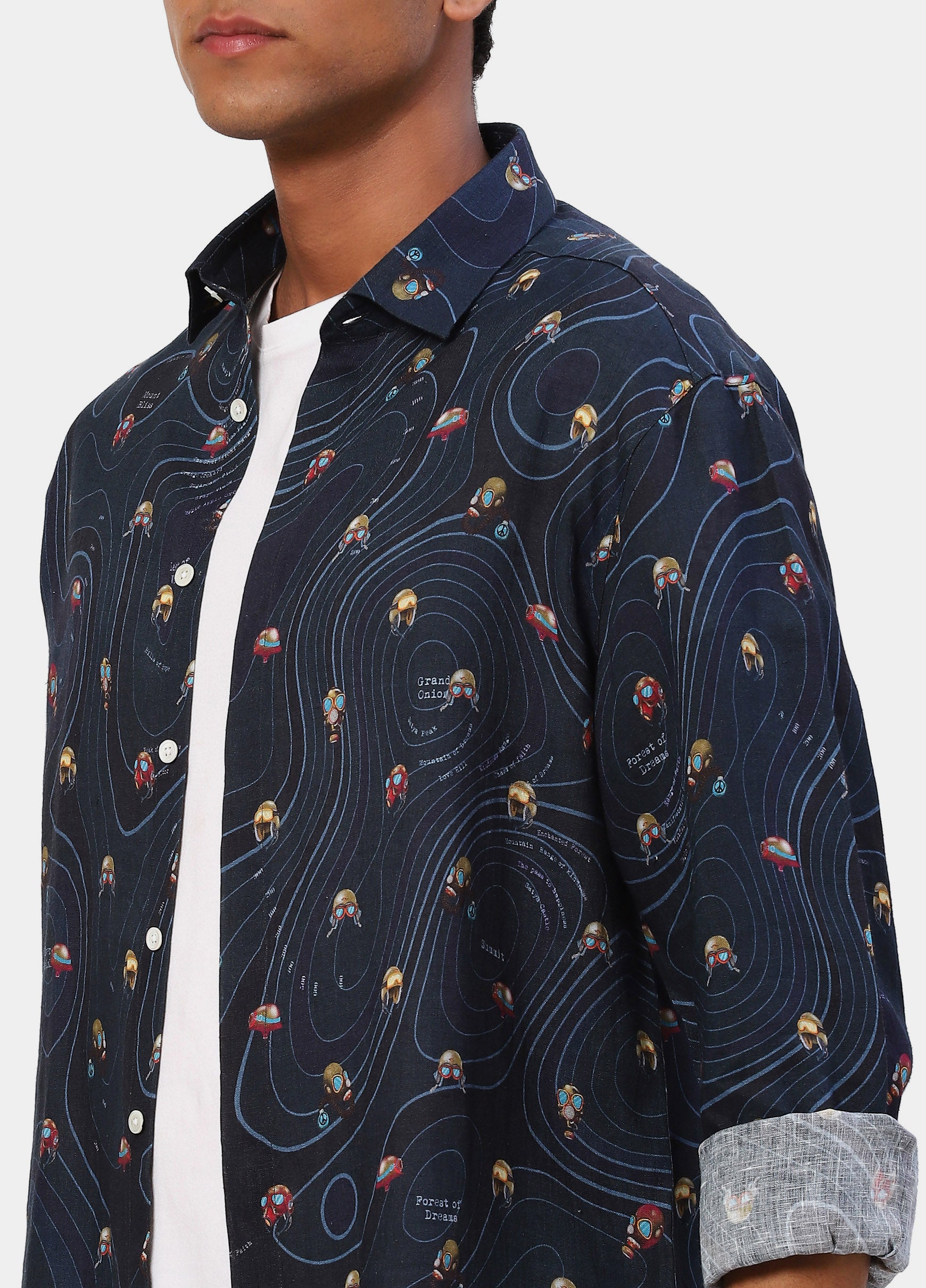 The Blue Linen Sunday Shirt