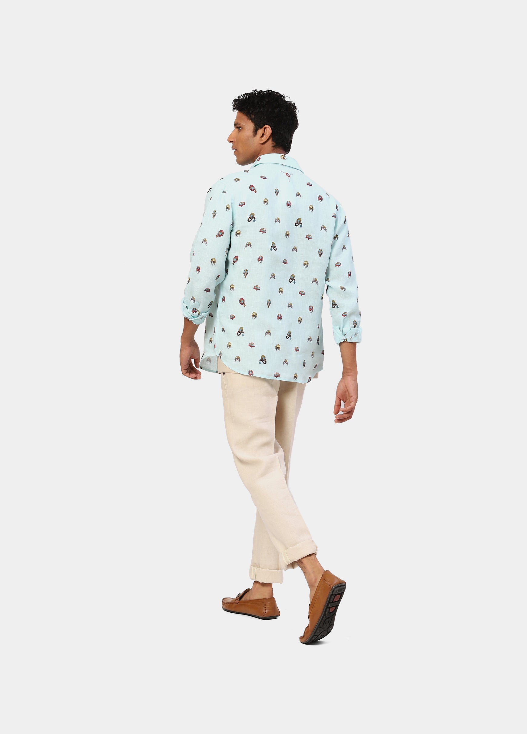 The Beige Linen Saturday Shirt