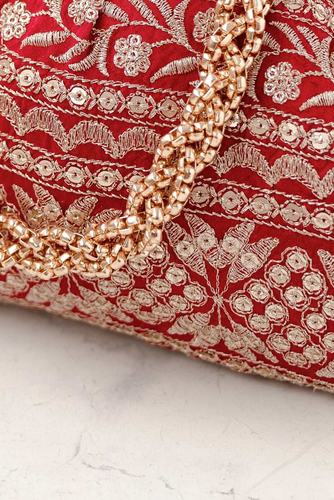 Mirai Vintage Purse Red