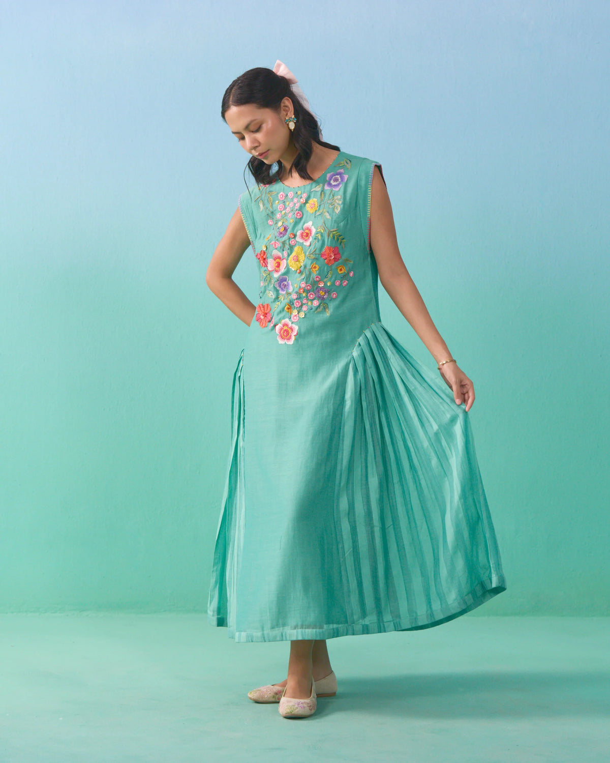 Day Dream Shift Dress - Green