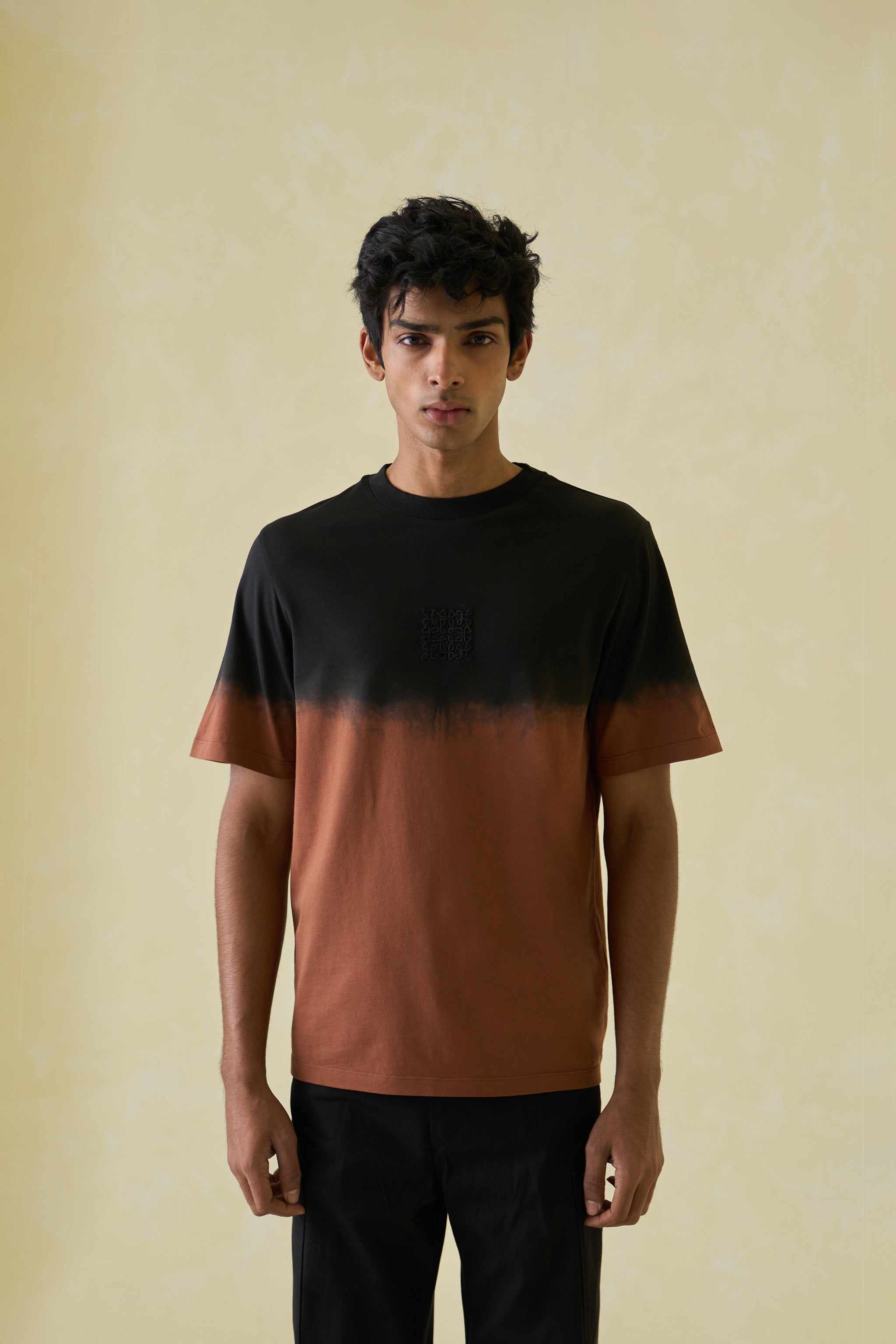 Kolam Dip-Dye T-Shirt