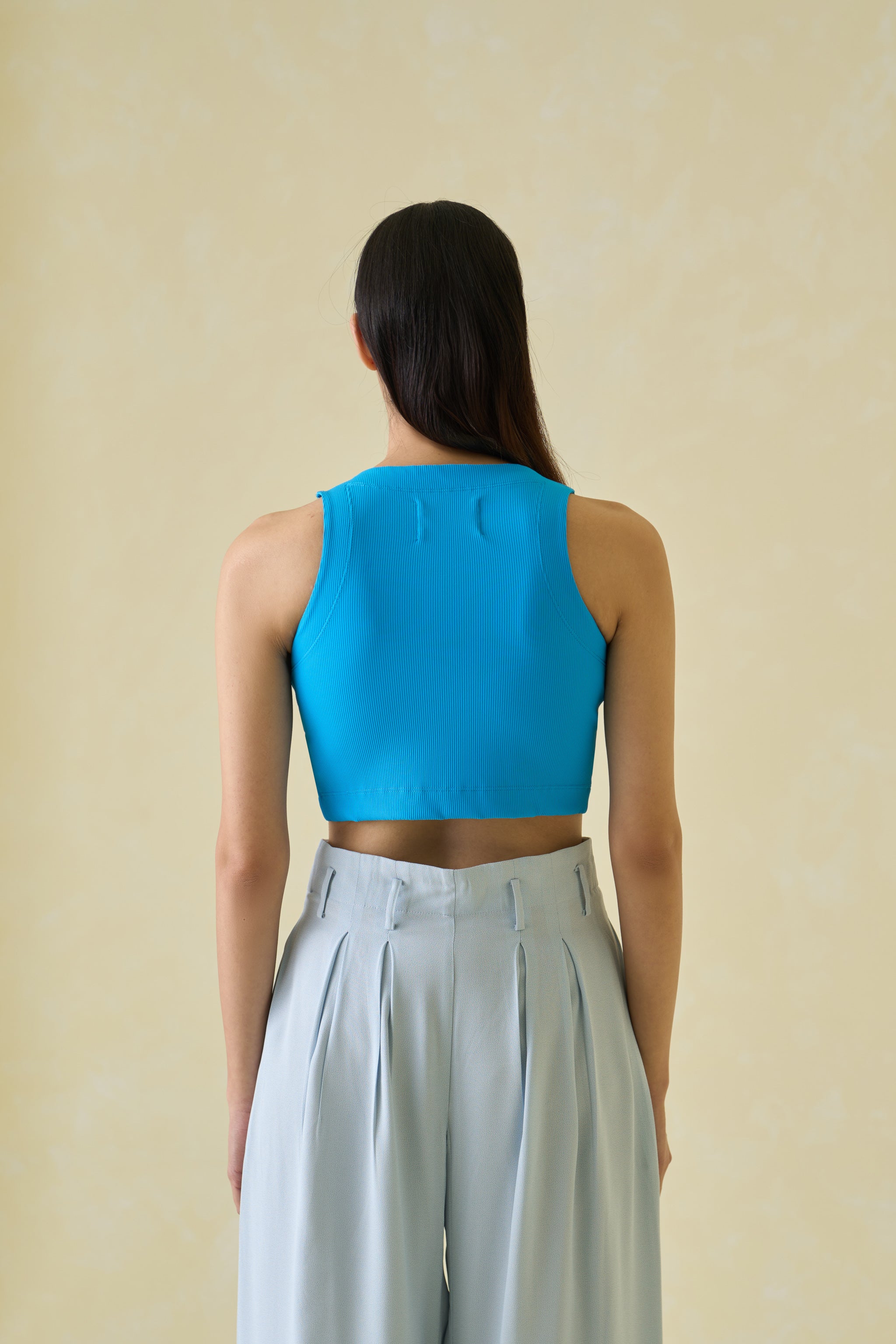 Kolam Cropped Tank Top