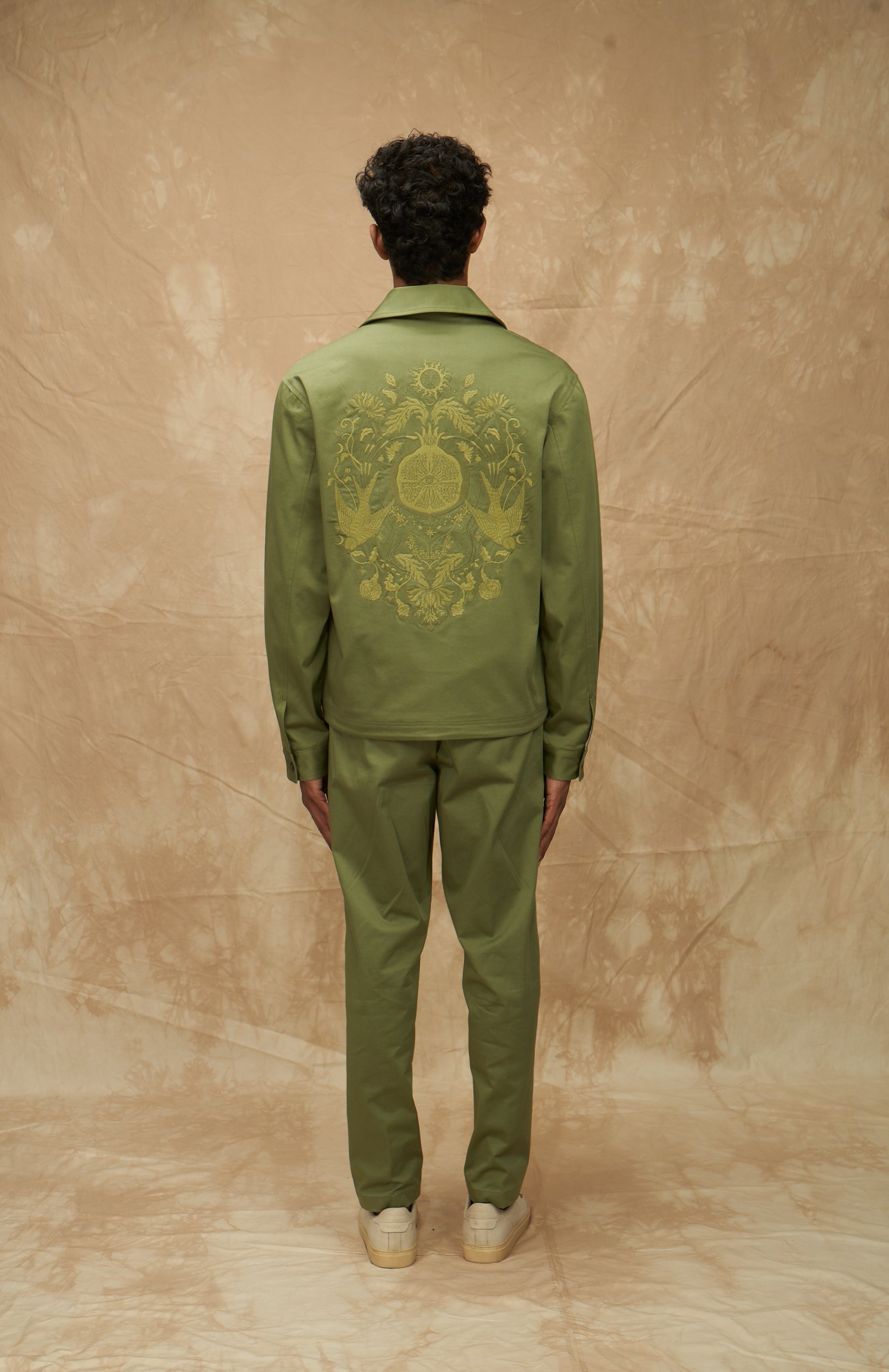 Cosmic Bloom Zip-up Jacket & Elasticated Trousers