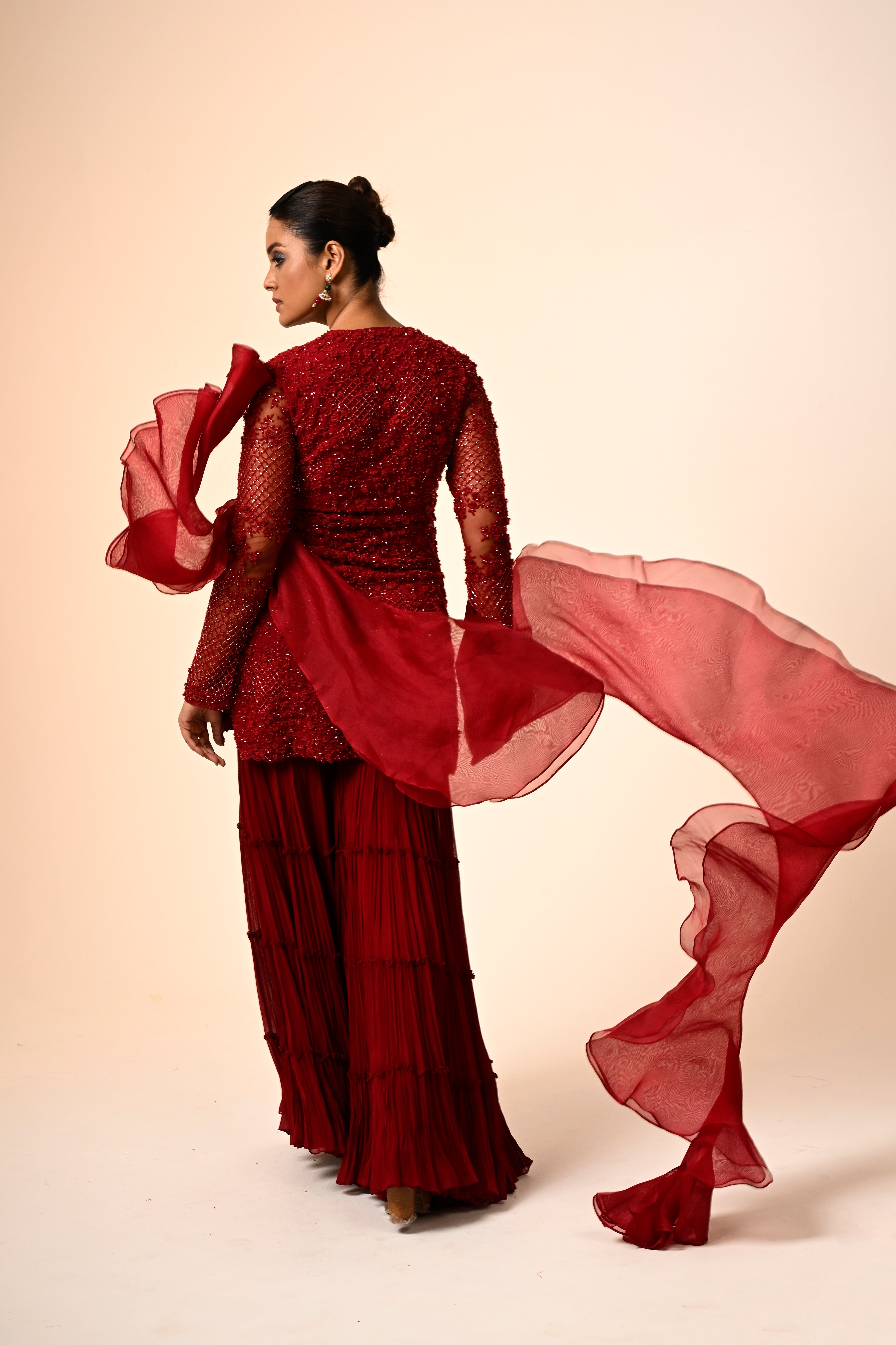 Floral Jaal Highlight Kurta Set