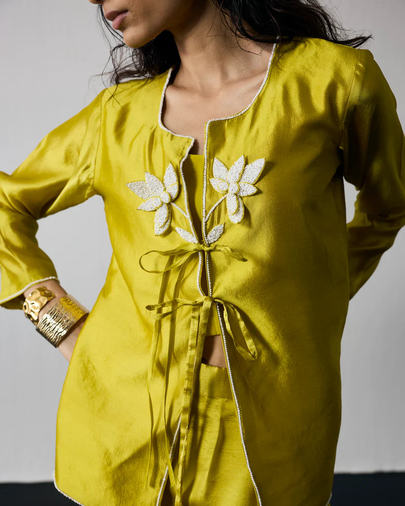 Twin Flower Skirt Co- Ord
