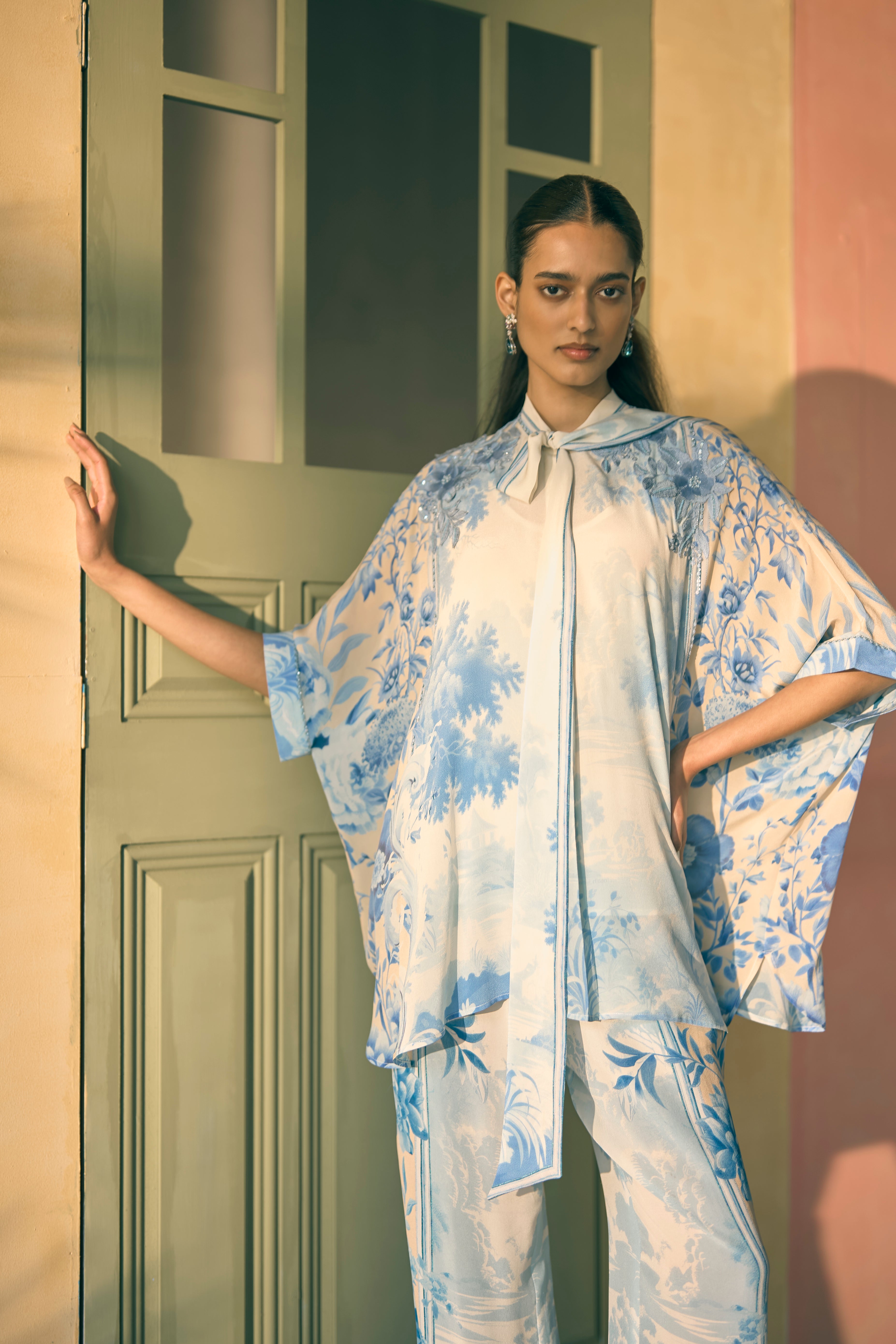 Porto Lapis Lattice Tunic