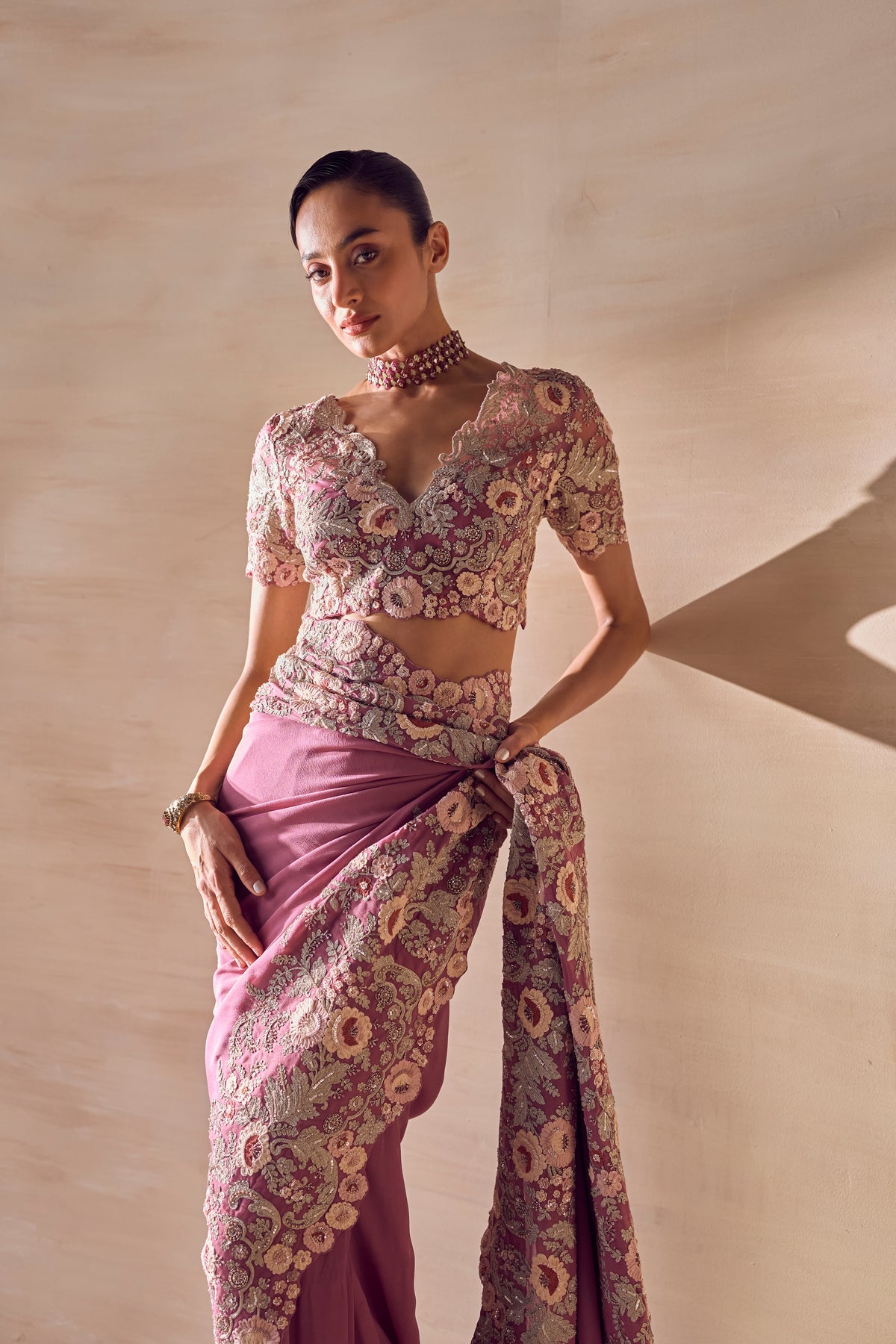 Camellia Saree Set
