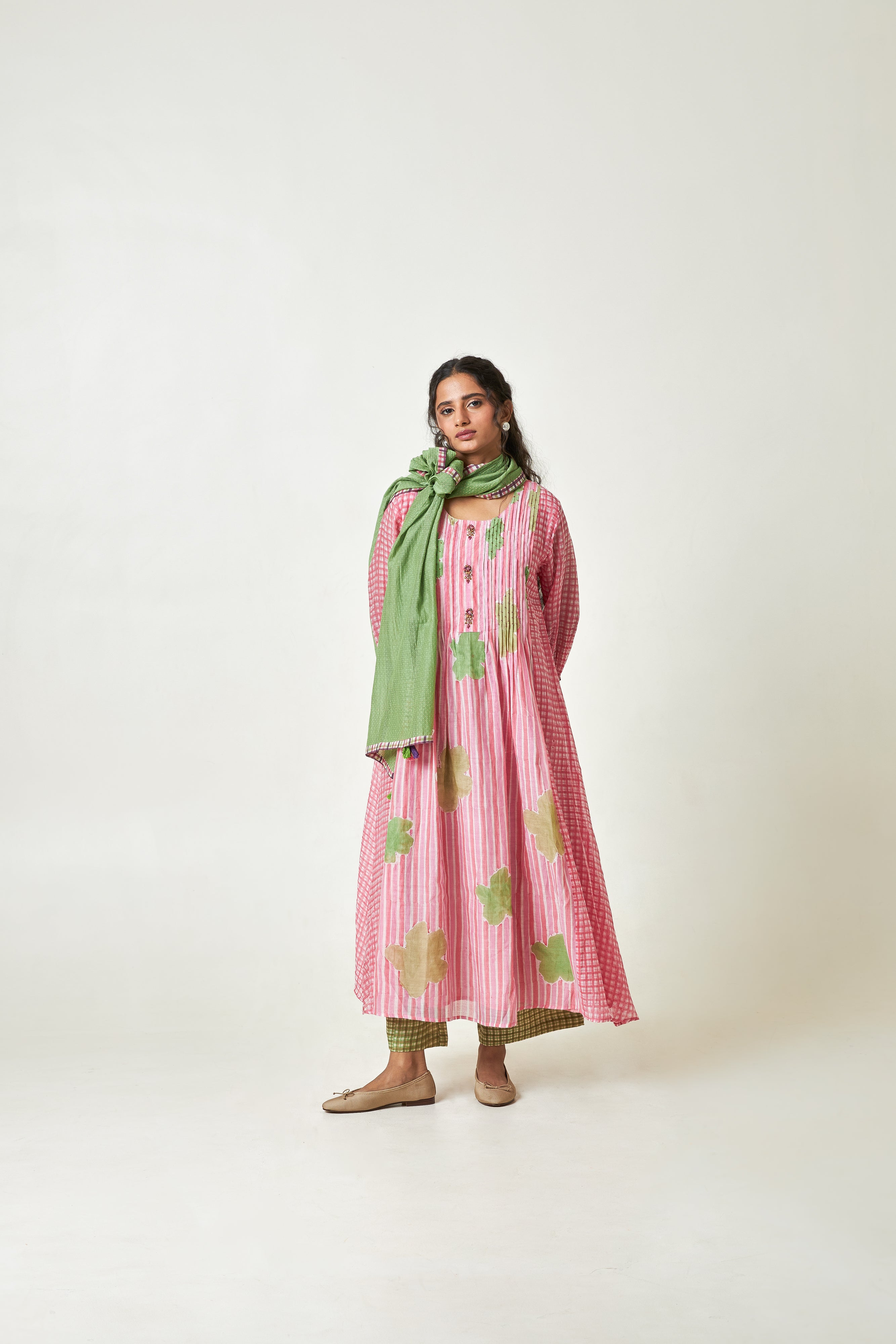 Cherry Blossom Printed Stole