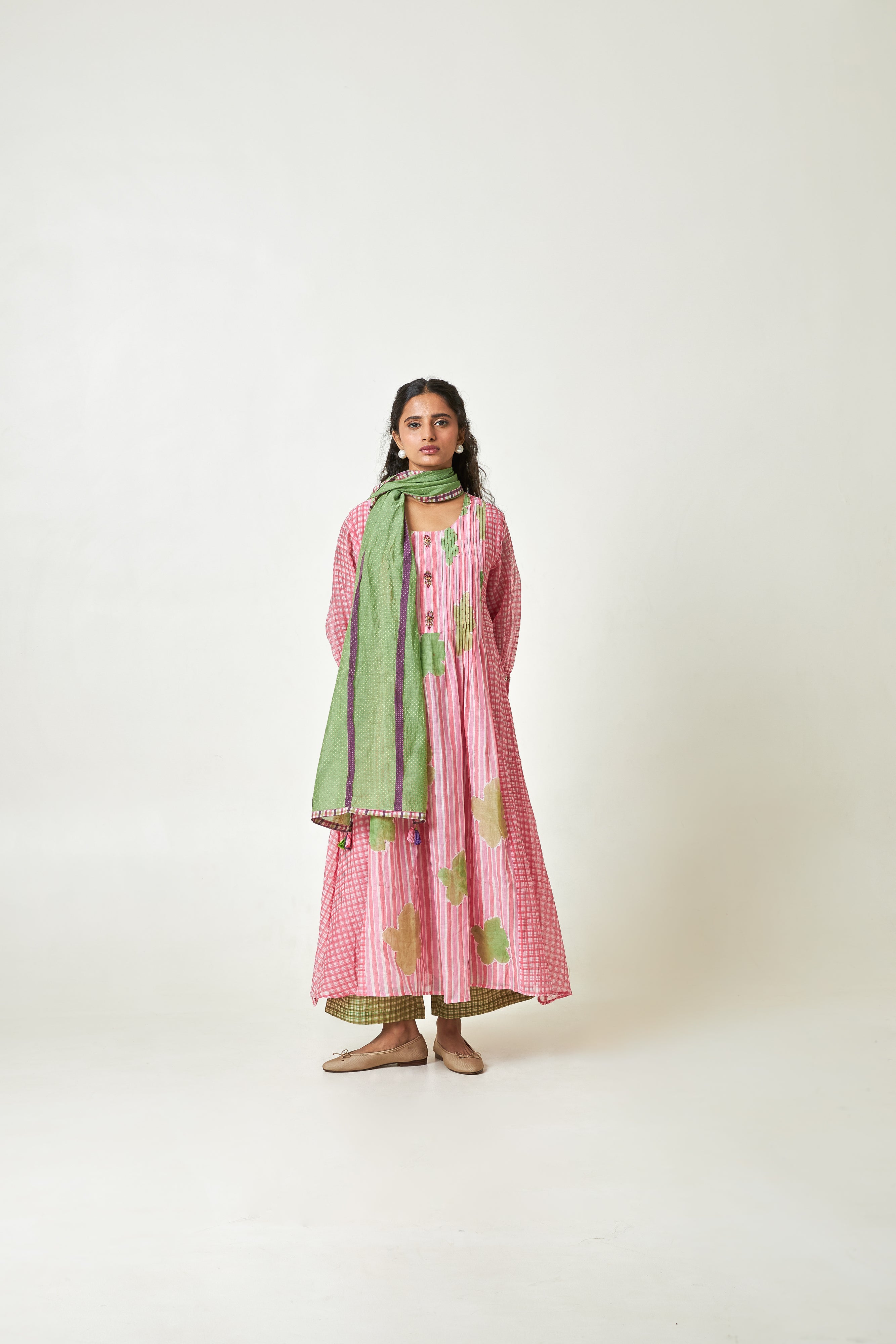 Cherry Blossom Printed Stole