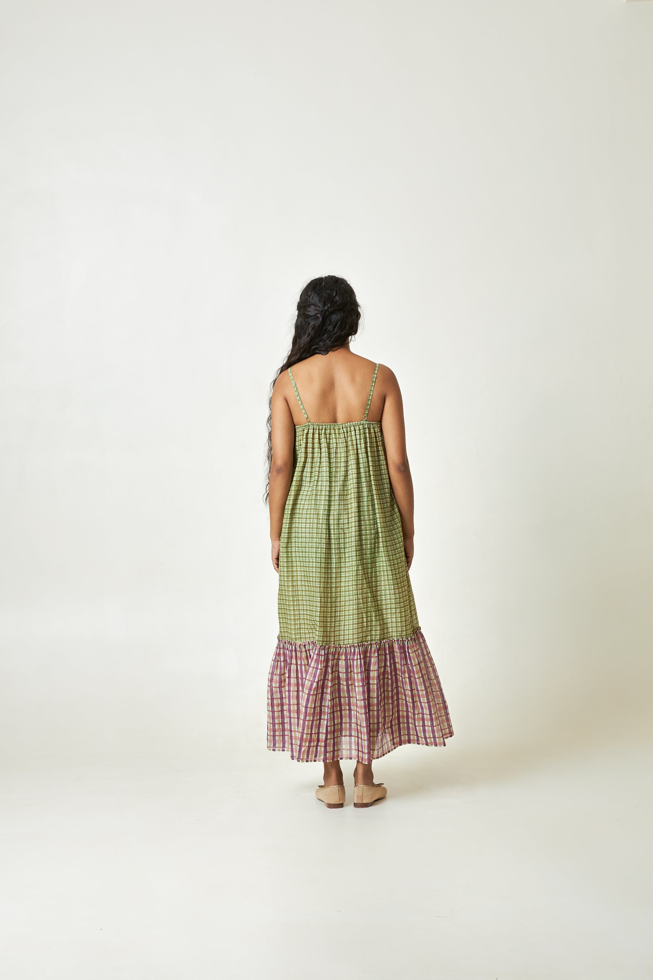 Meadow Glow Block Printed Dress