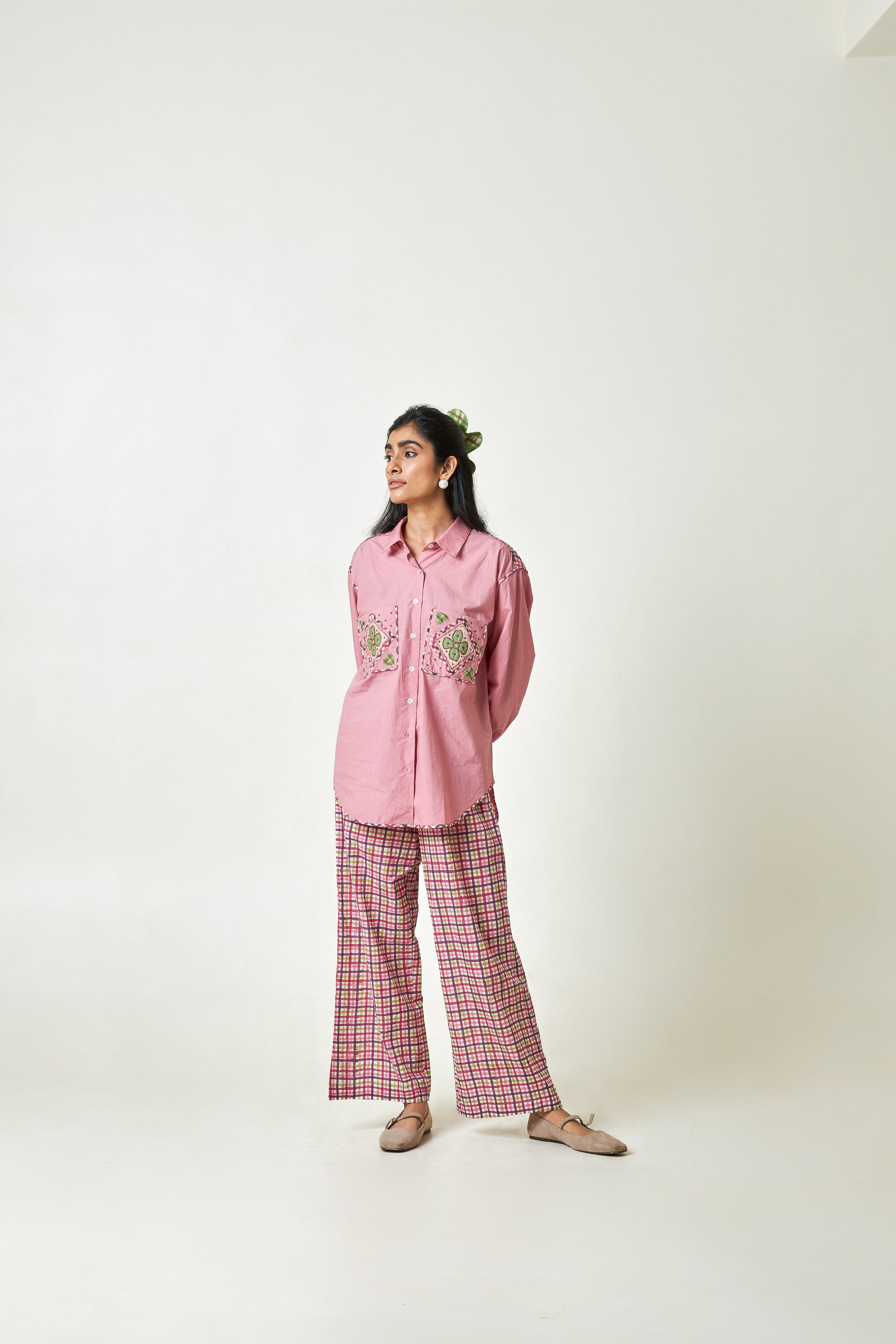 Daylight Rosé Embroidered Shirt