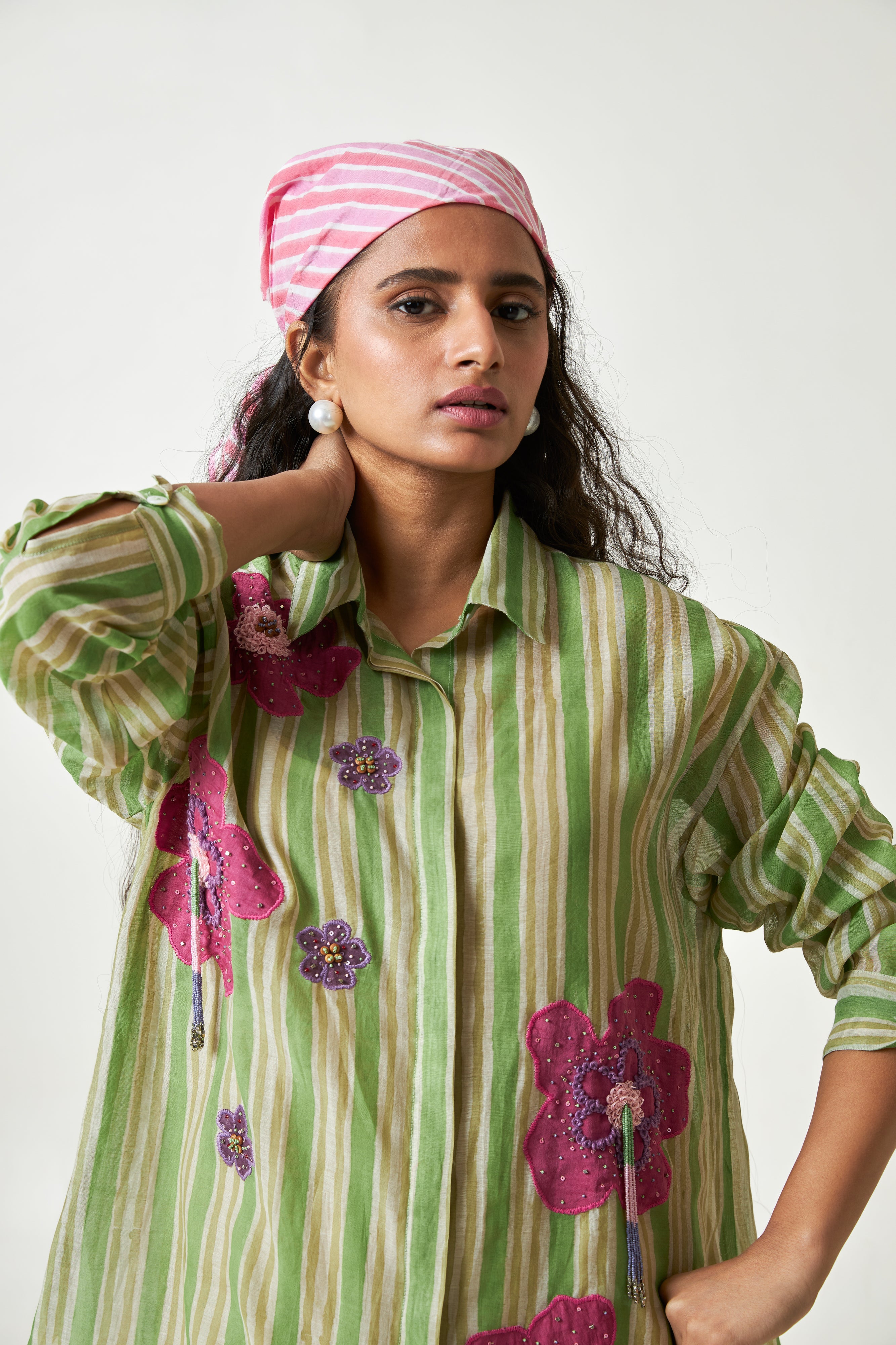 Petal Haze Block Printed Co-ord Set