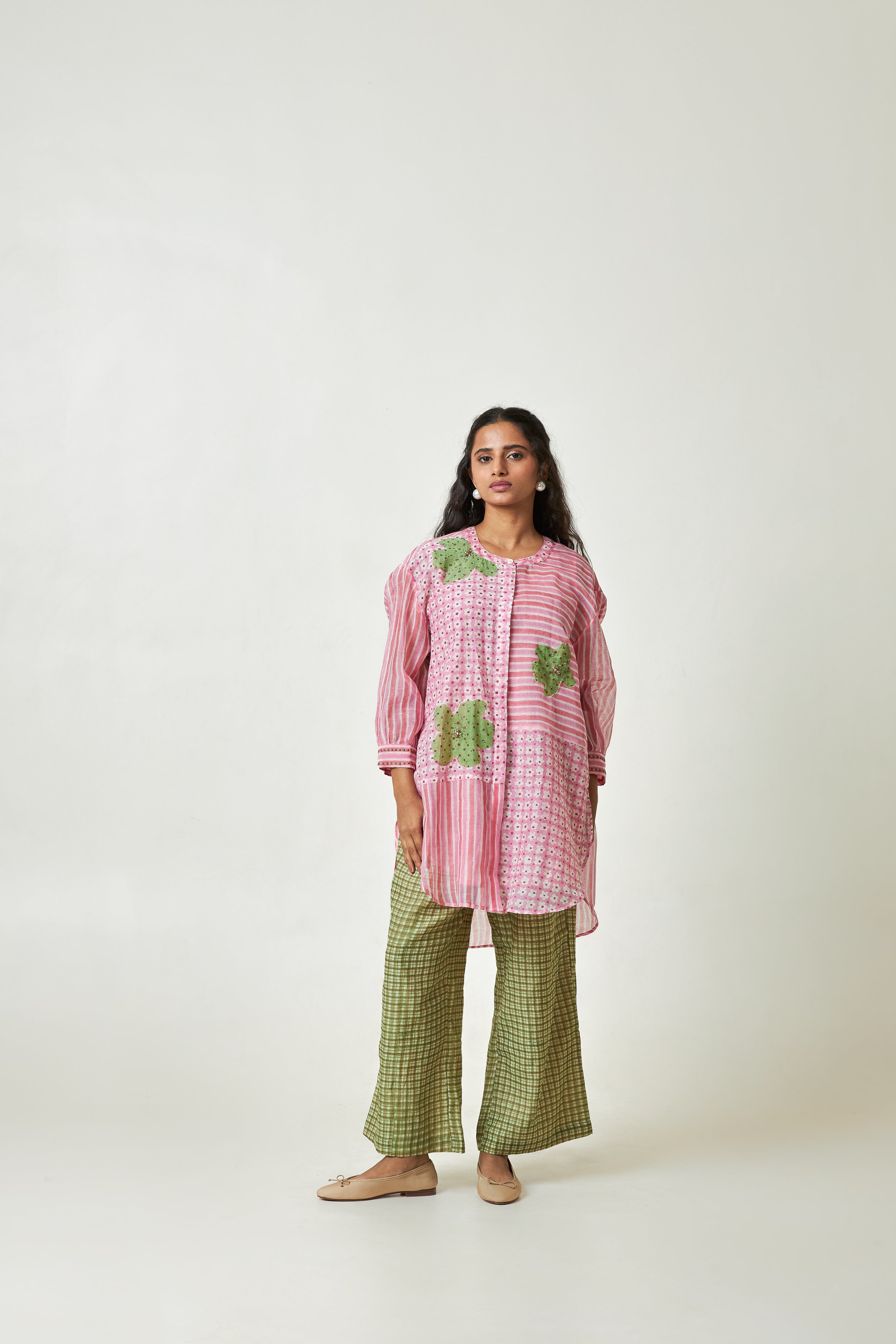 Camellia Block Printed Co-ord Set